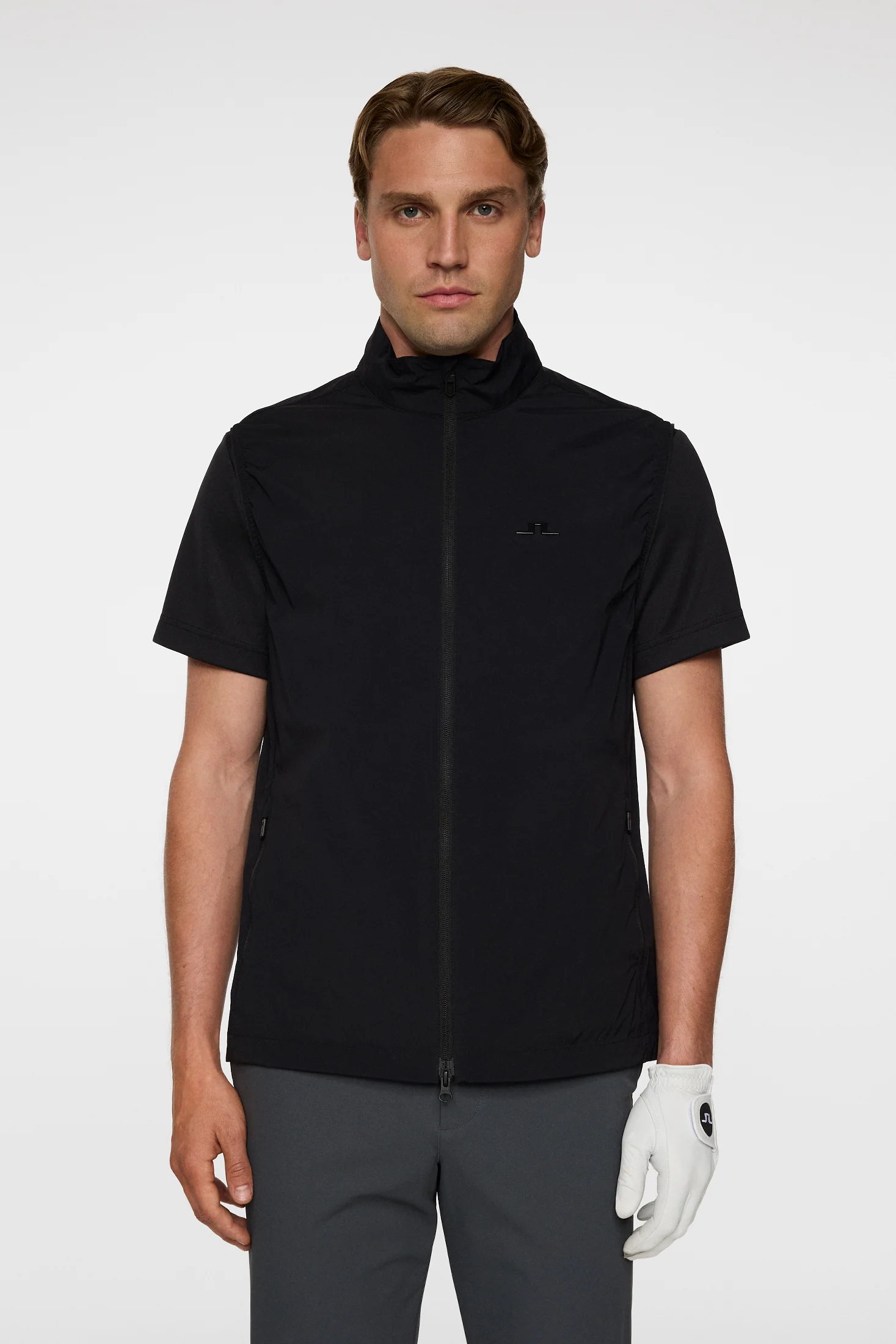 Ash Light Packable Vest / Black - Image 2