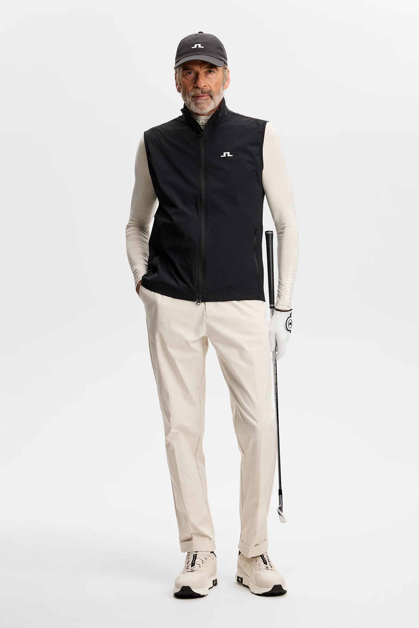 Ash Light Packable Vest / Black - Image 4