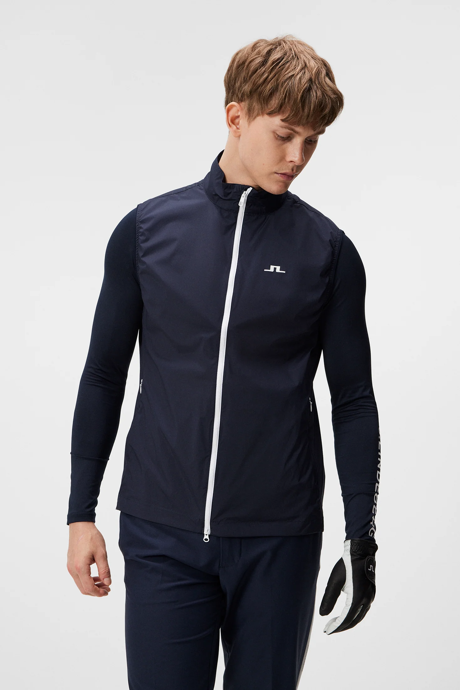 Ash Light Packable Vest / JL Navy - Image 2