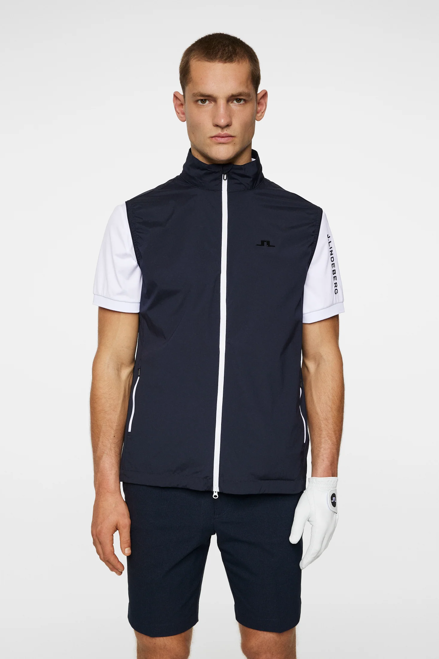 Ash Light Packable Vest / JL Navy - Image 2