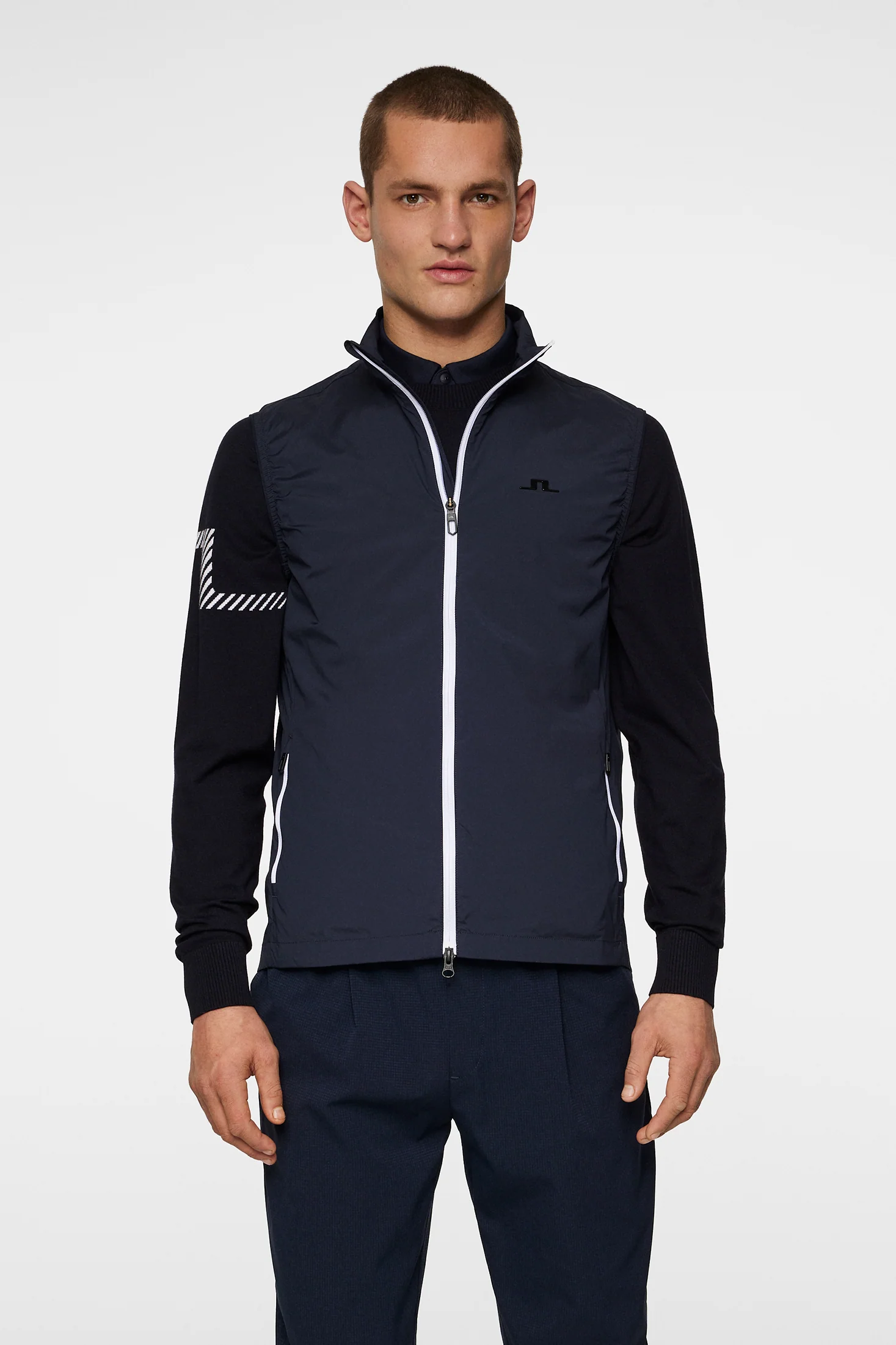 Ash Light Packable Vest / JL Navy - Image 3