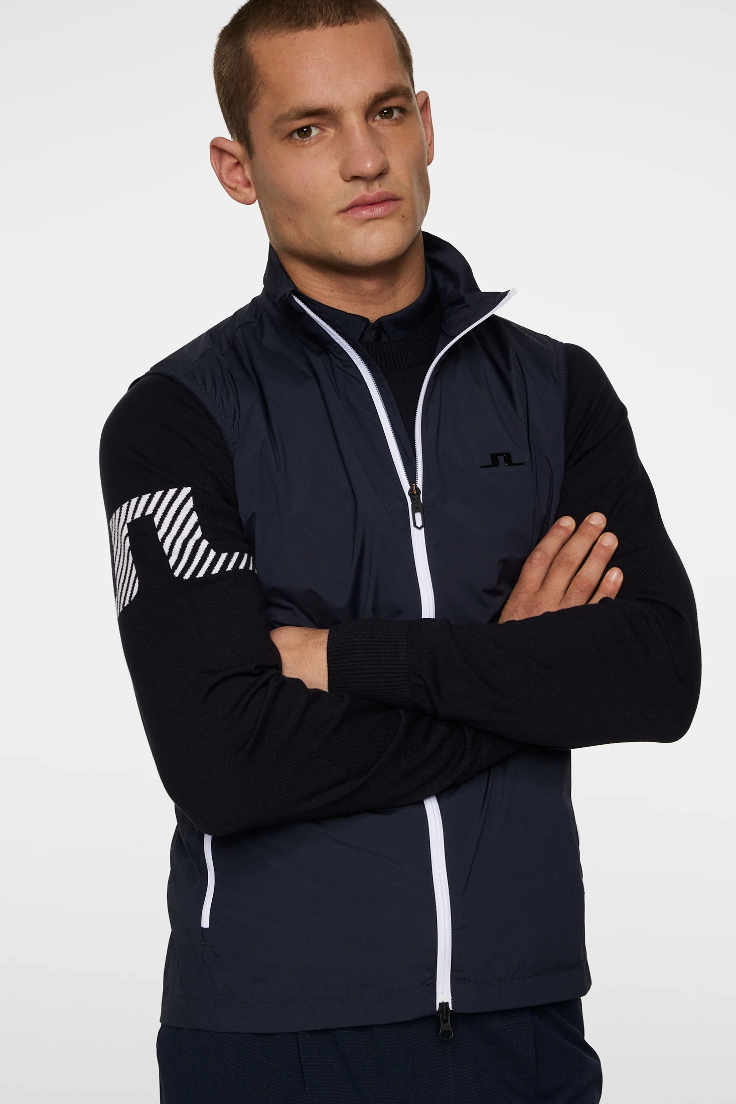 Ash Light Packable Vest / JL Navy - Image 6