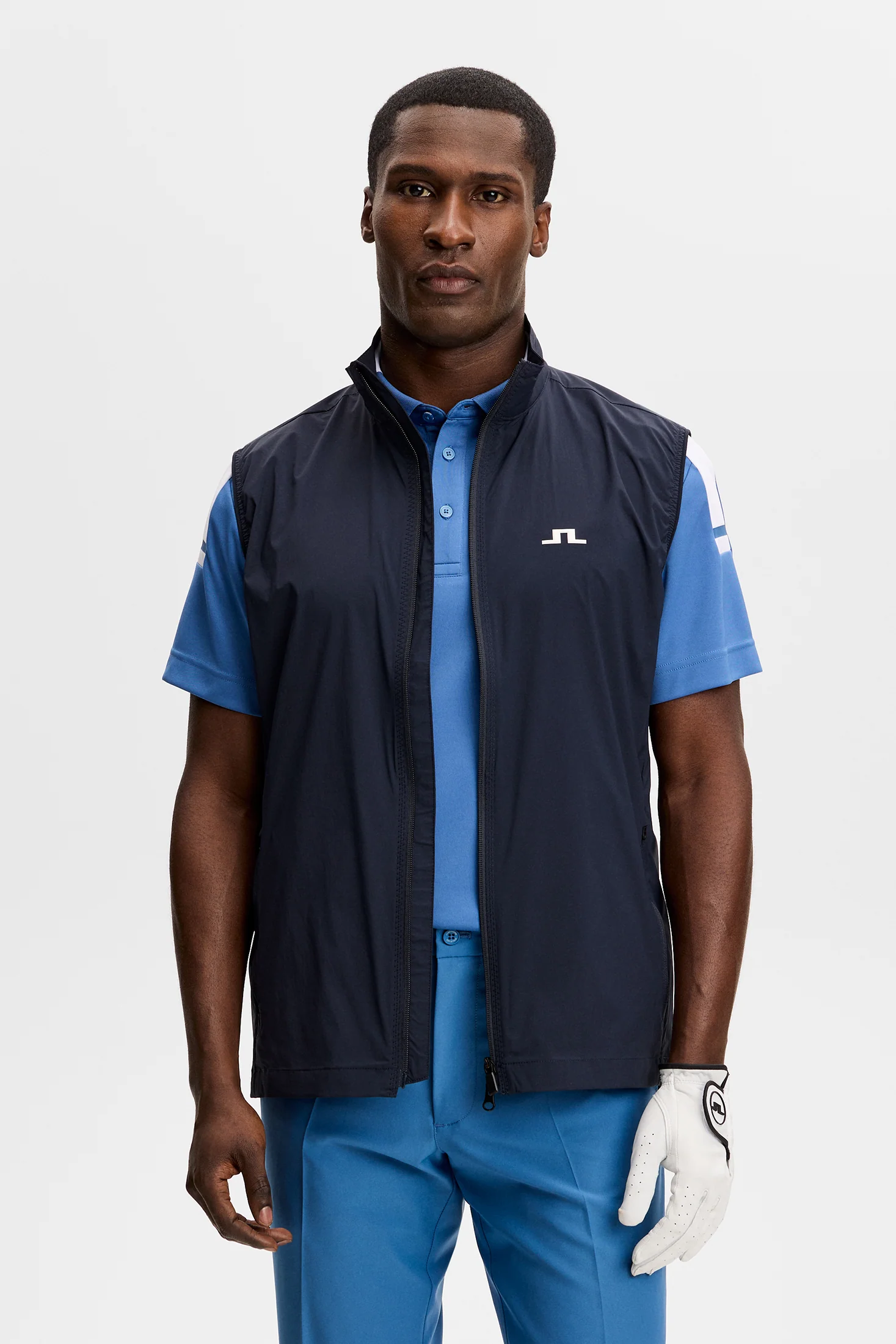 Ash Light Packable Vest / JL Navy - Image 2
