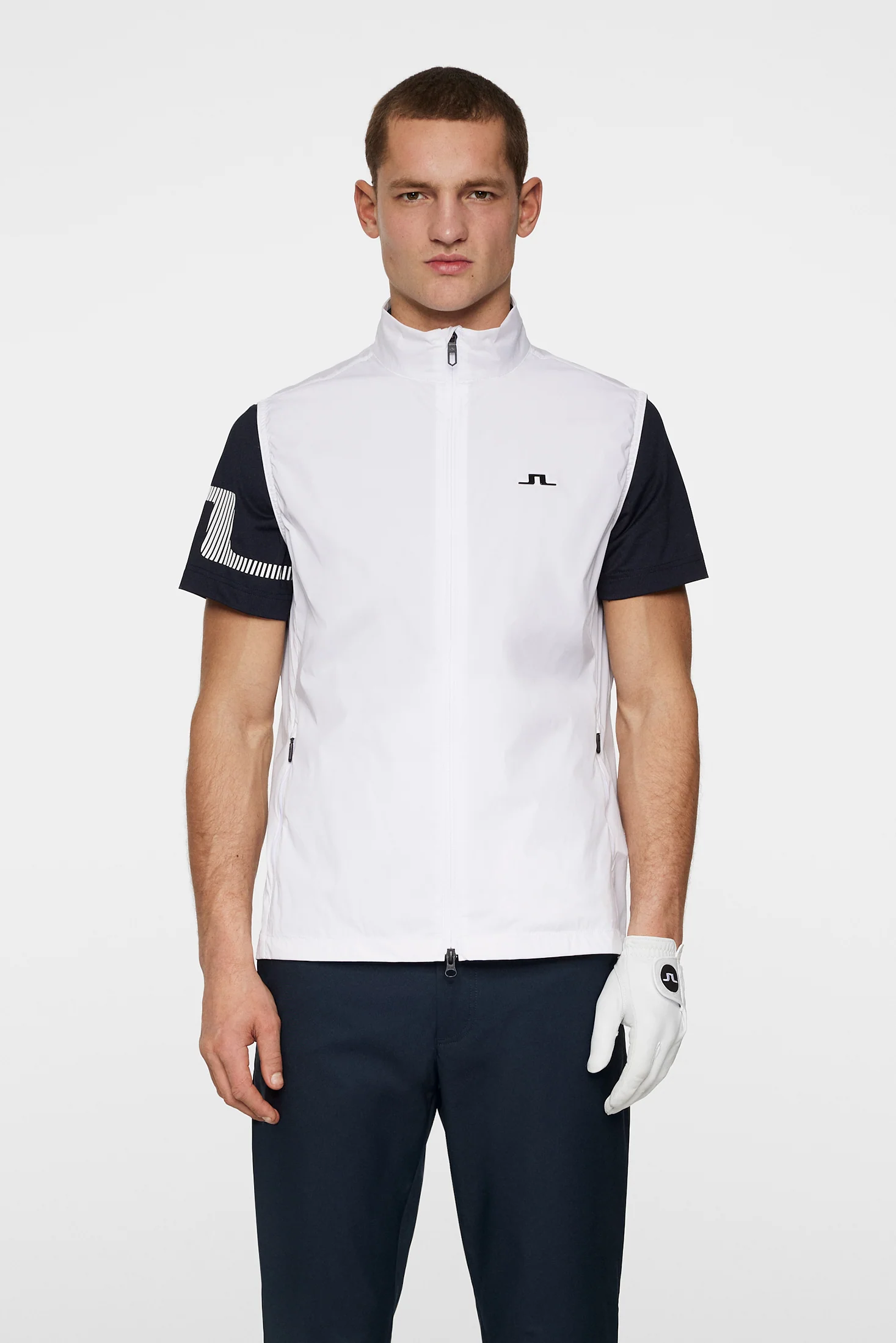 Ash Light Packable Vest / White - Image 2