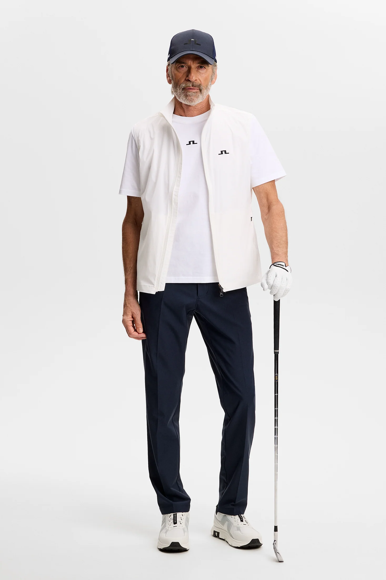 Ash Light Packable Vest / White - Image 4