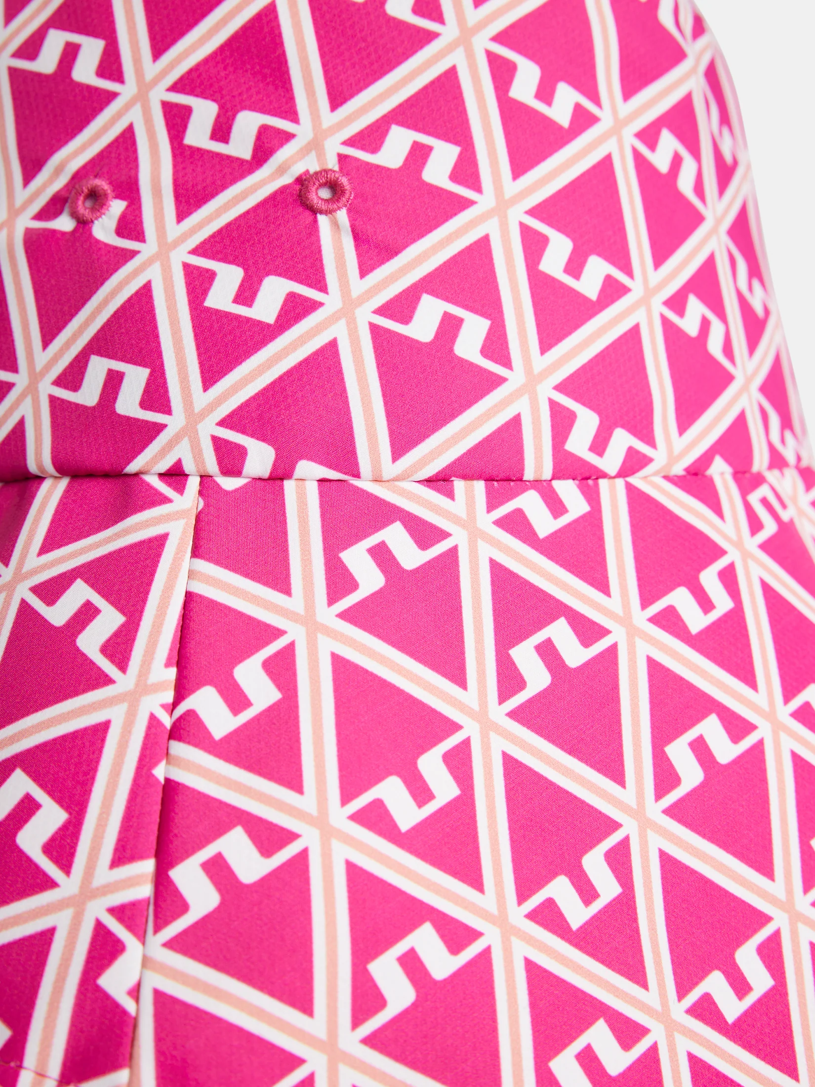 Astrid Bucket Hat / Geo Fuchsia Purple - Image 4