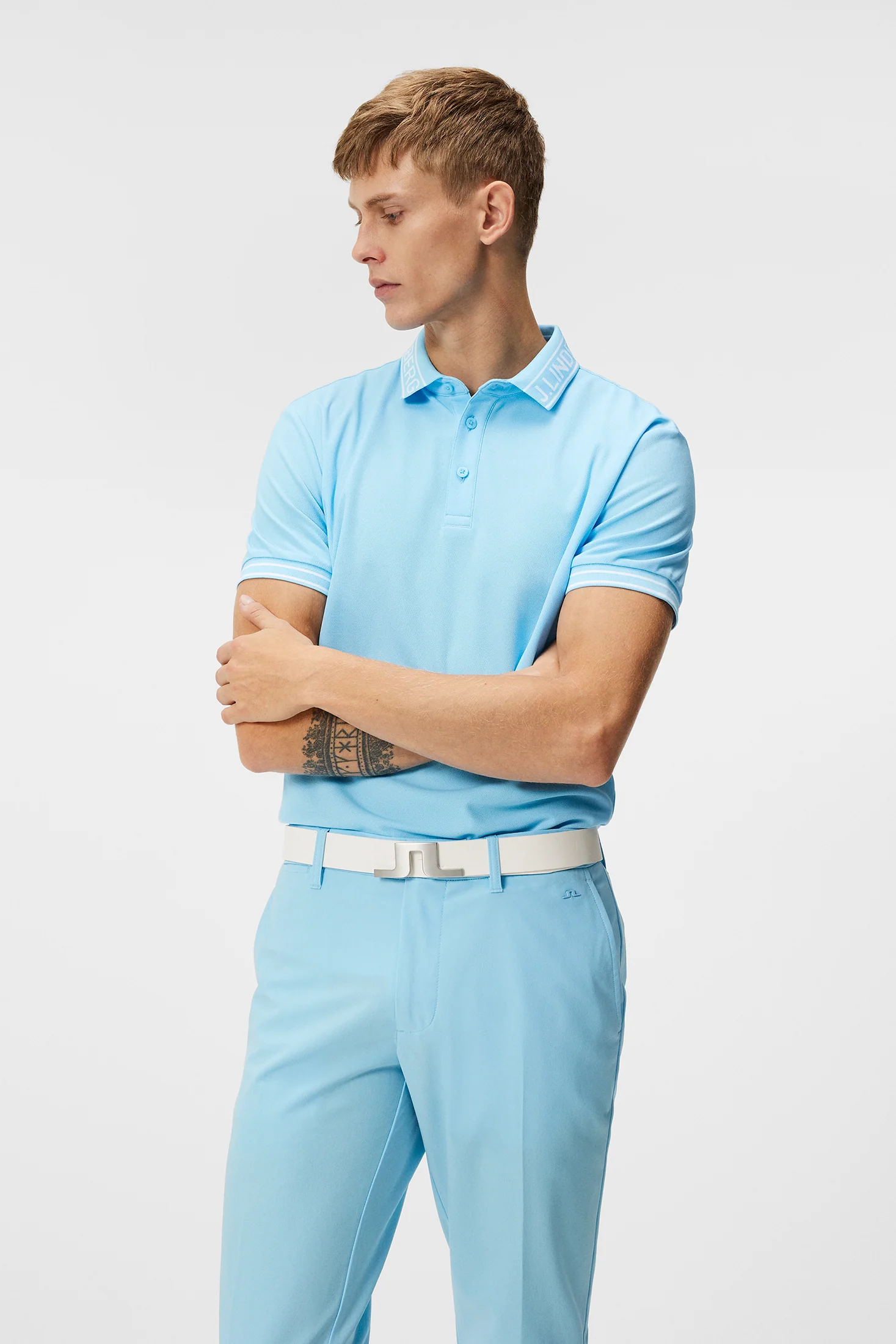 Austin Regular Polo / Baltic Sea - Image 2