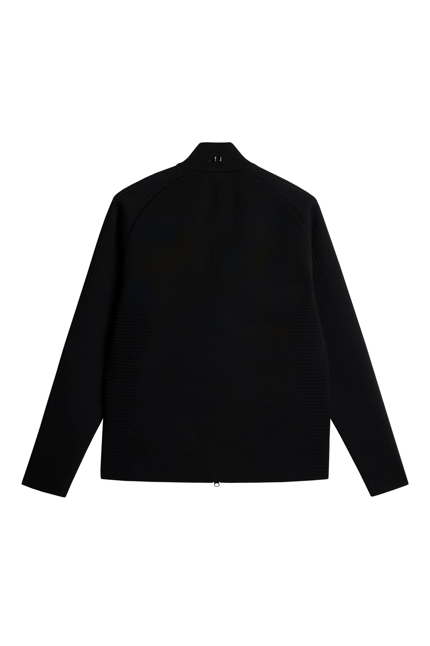 Aziel Tech Knit Zip Sweater / Black - Image 2