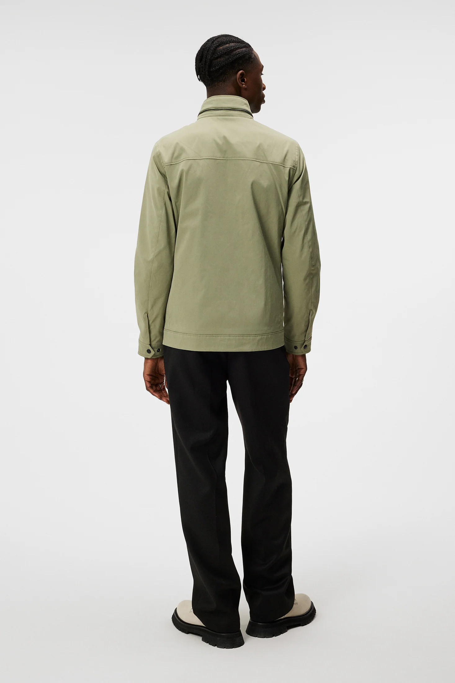 Bailey Poly Jacket / Oil Green - Image 3