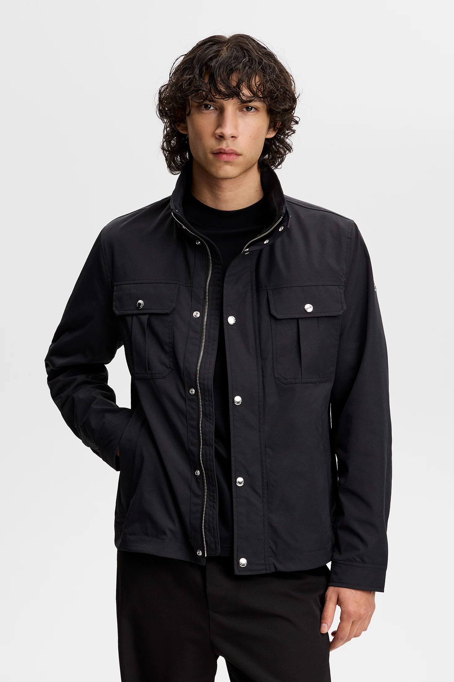 Bailey Recy Poly Jacket / Black - Image 2