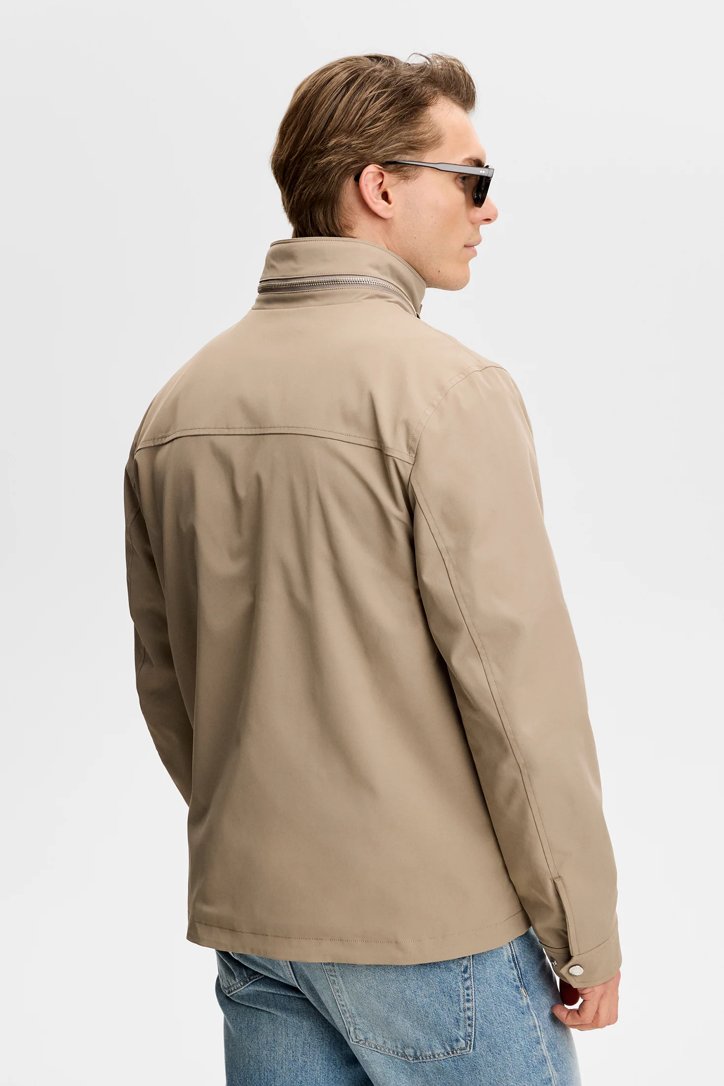 Bailey Recy Poly Jacket / Brindle - Image 3