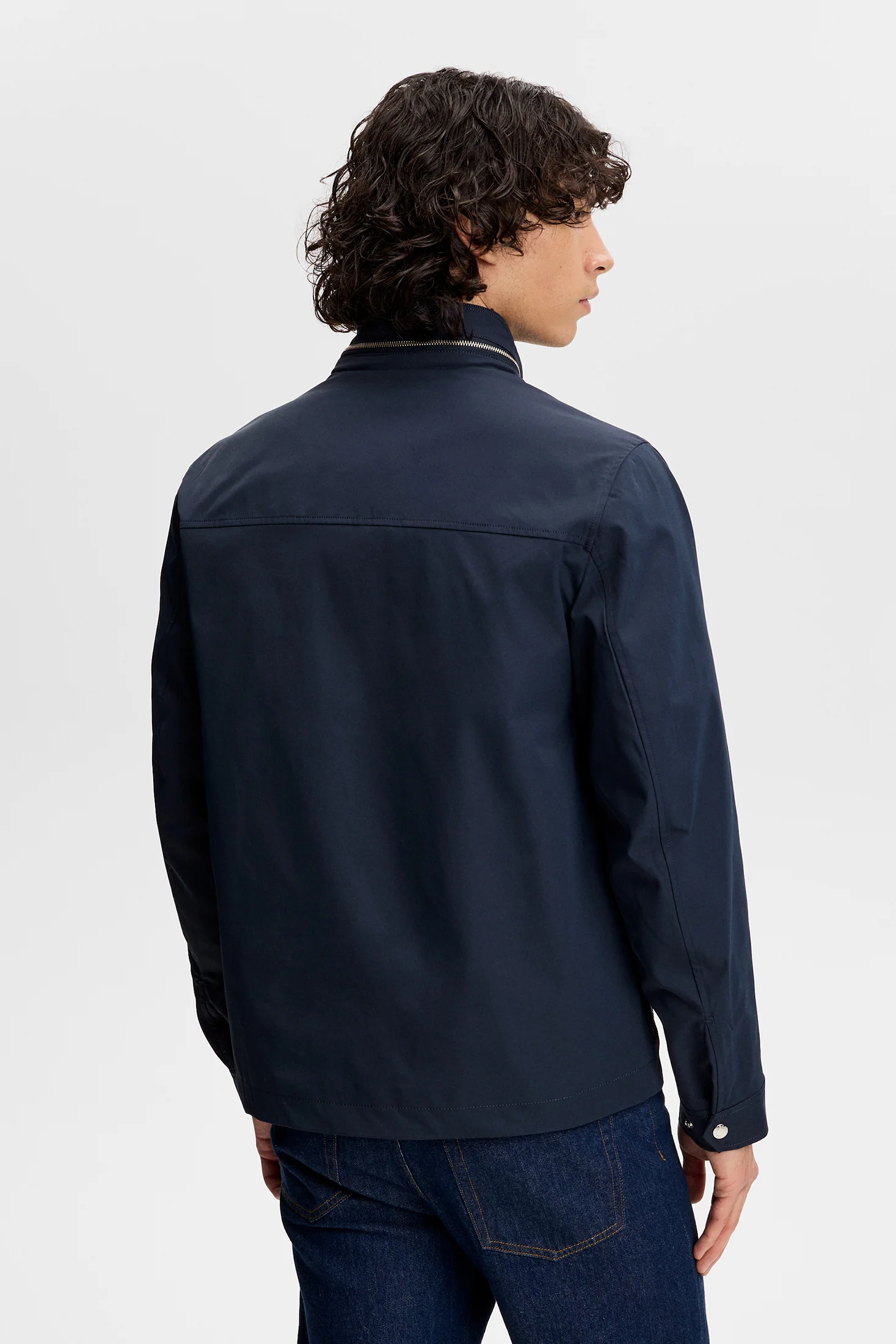 Bailey Recy Poly Jacket / JL Navy - Image 3
