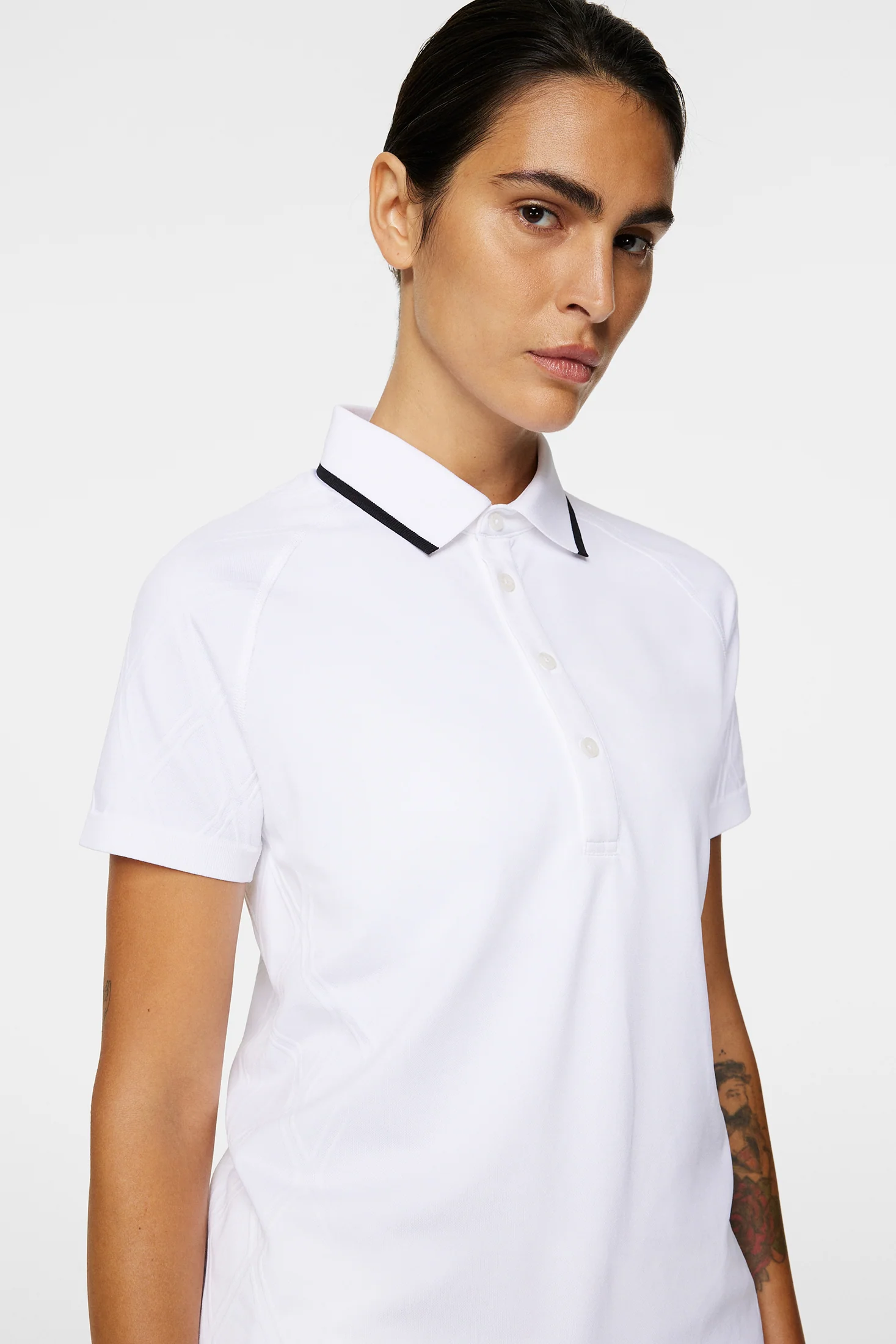 Baily seamless Polo / White - Image 6