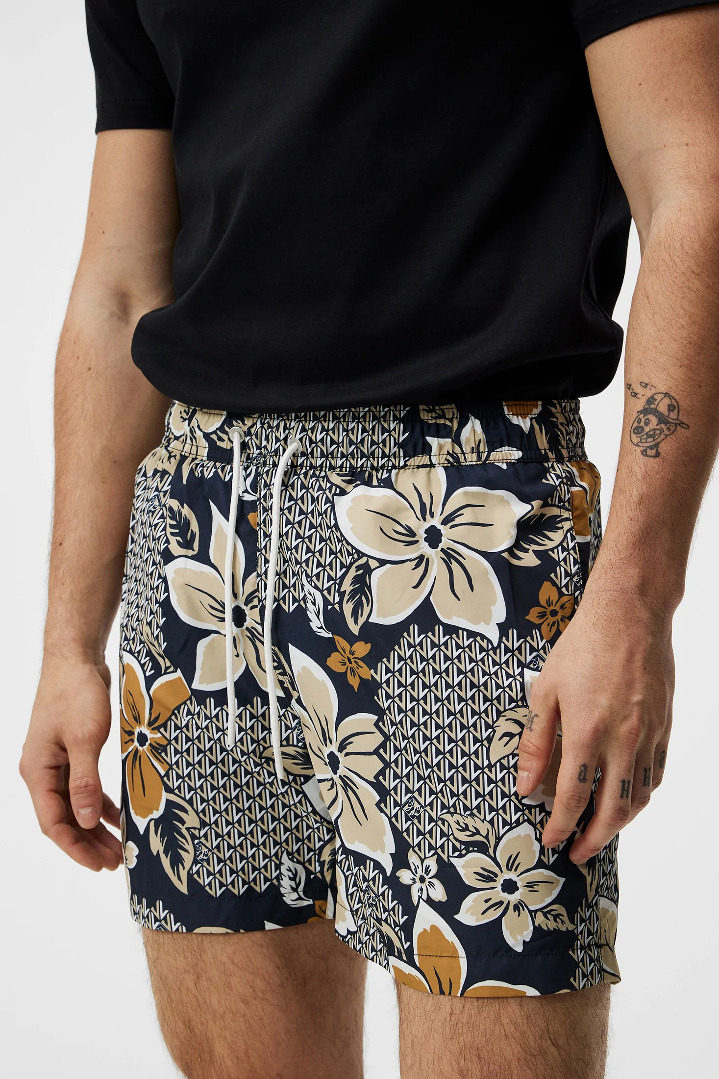 Banks Floral Swim Trunks / Island Floral Mix Safari - Image 5