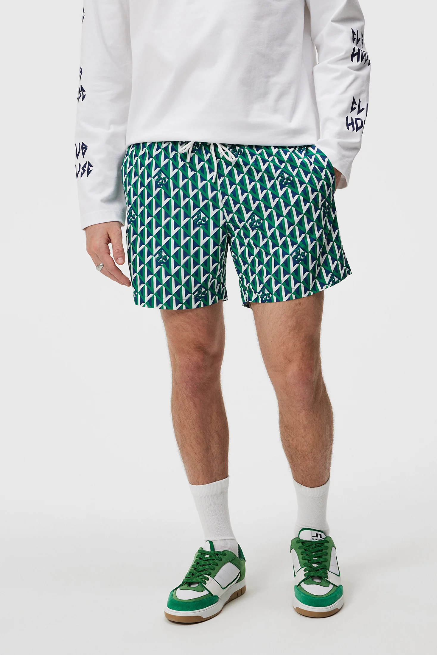 Banks Island Geo Swim Trunks / Island Geo Jellybean - Image 2