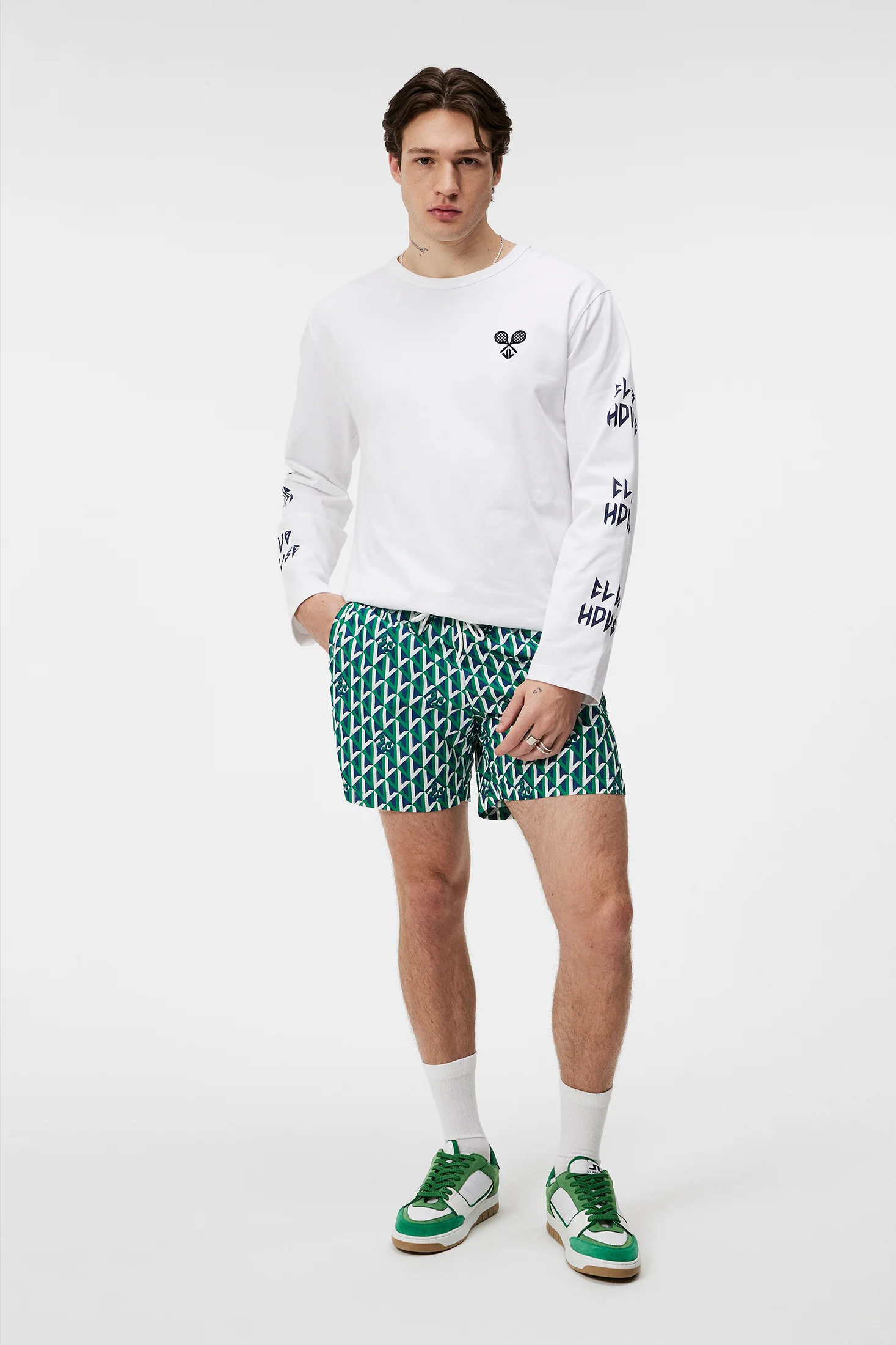 Banks Island Geo Swim Trunks / Island Geo Jellybean - Image 4