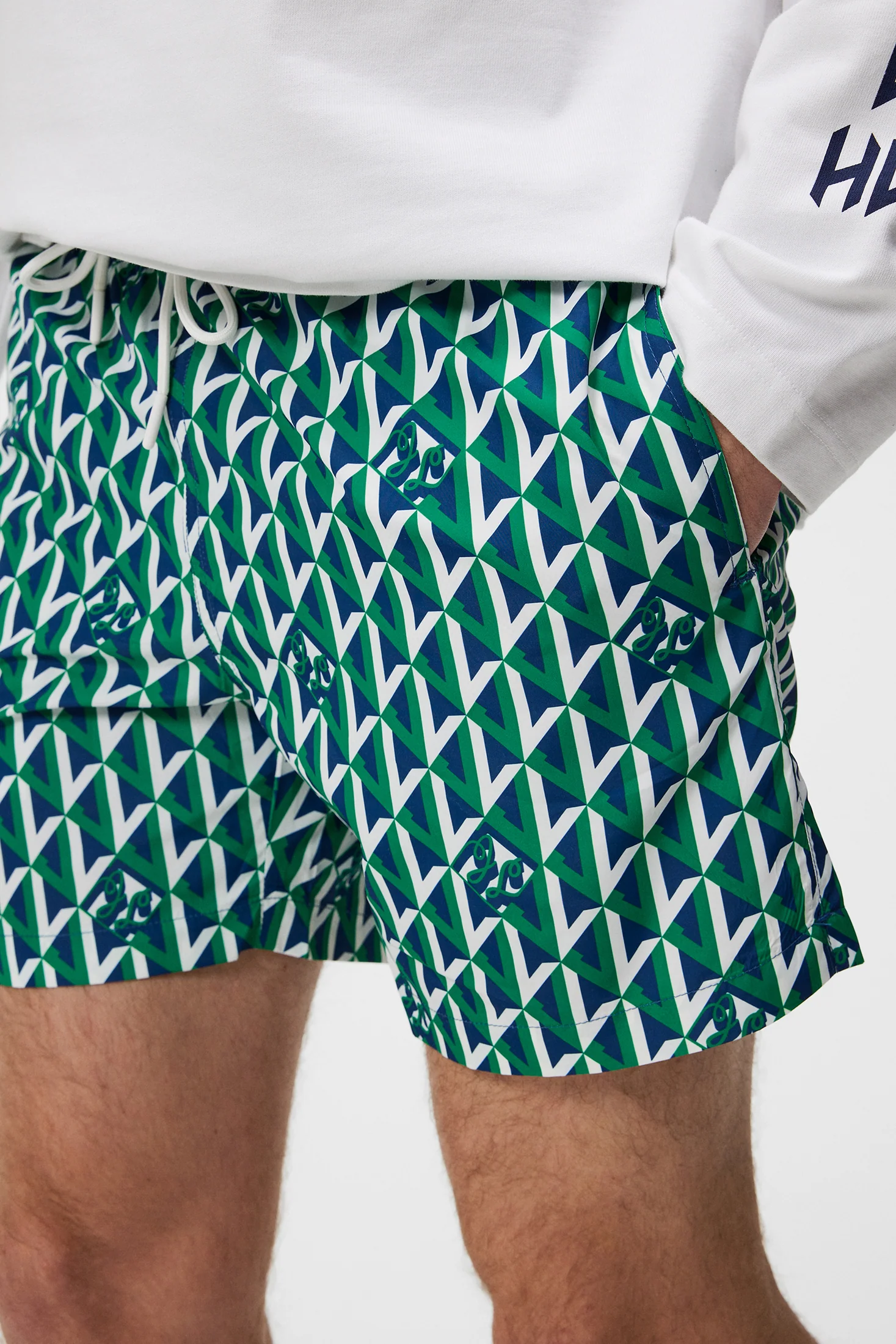 Banks Island Geo Swim Trunks / Island Geo Jellybean - Image 5