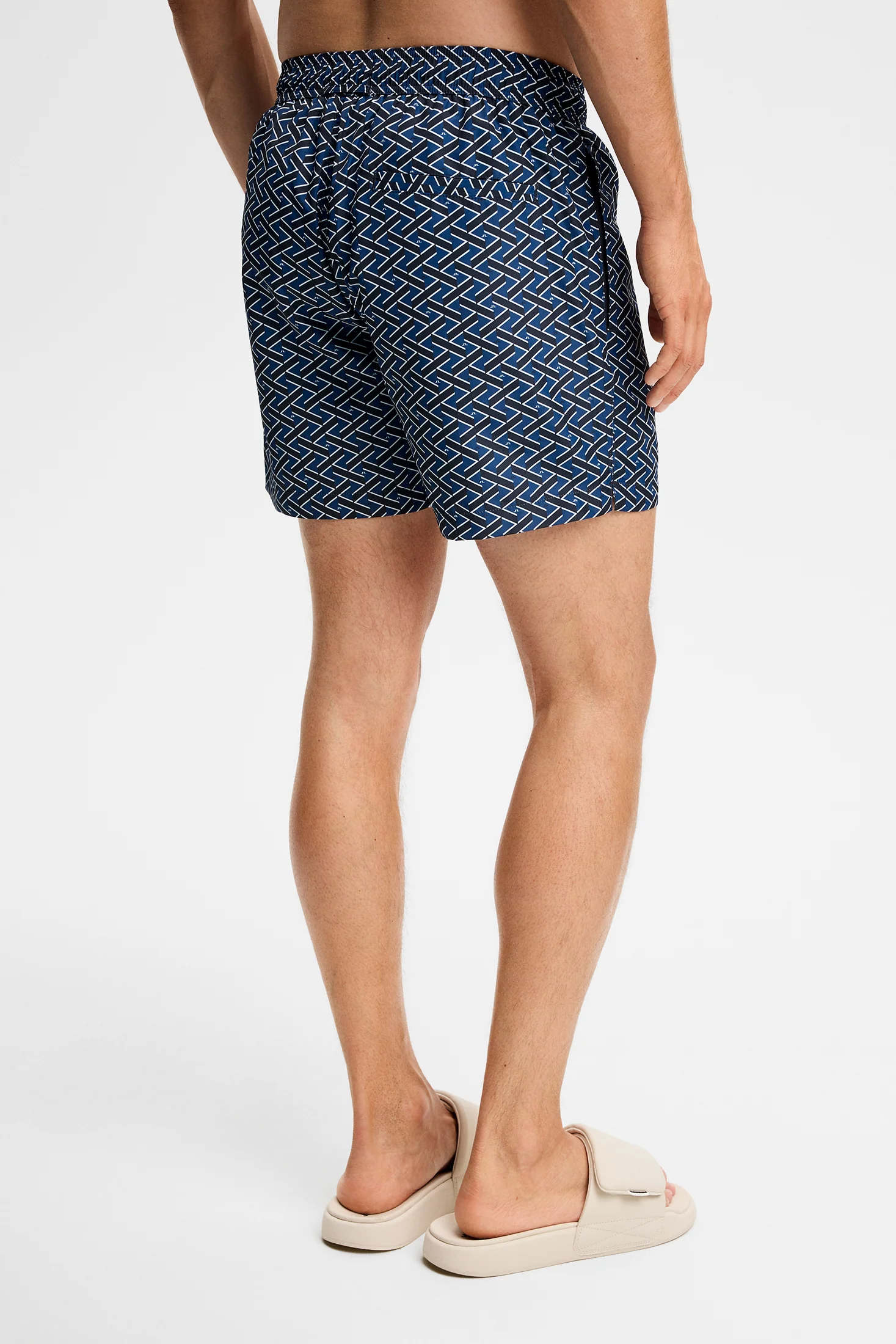 Banks Ladder Print shorts / Ladder Estate Navy S - Image 3