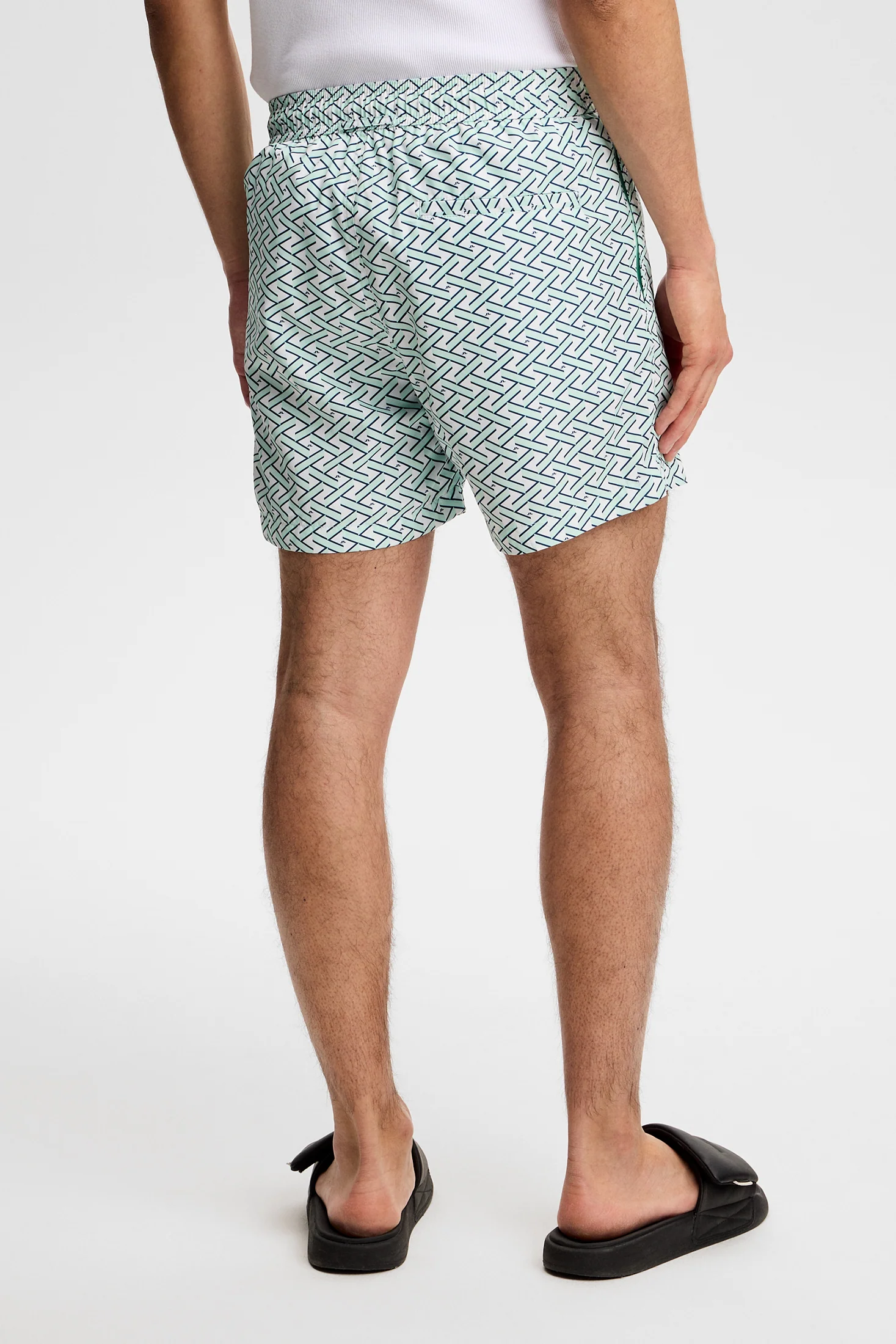 Banks Ladder Print shorts / Ladder White Bay S - Image 3
