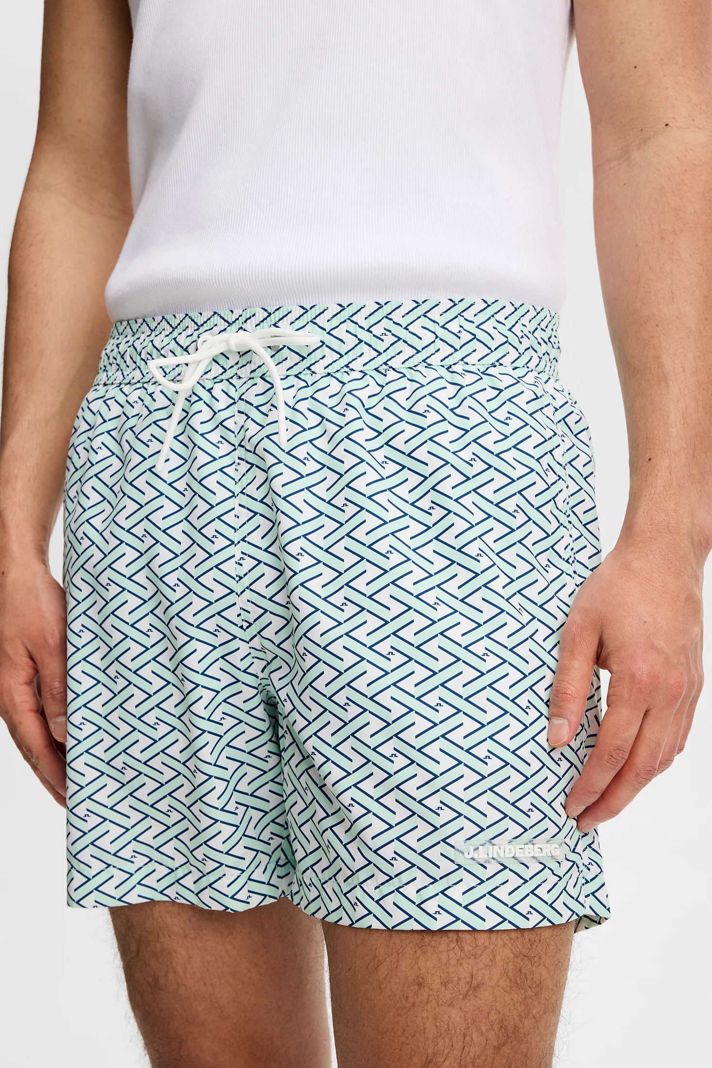 Banks Ladder Print shorts / Ladder White Bay S - Image 5