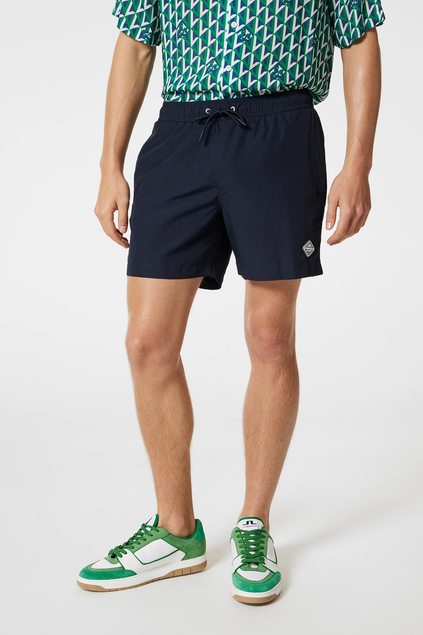 Banks Solid Swim Trunks / JL Navy - Image 2