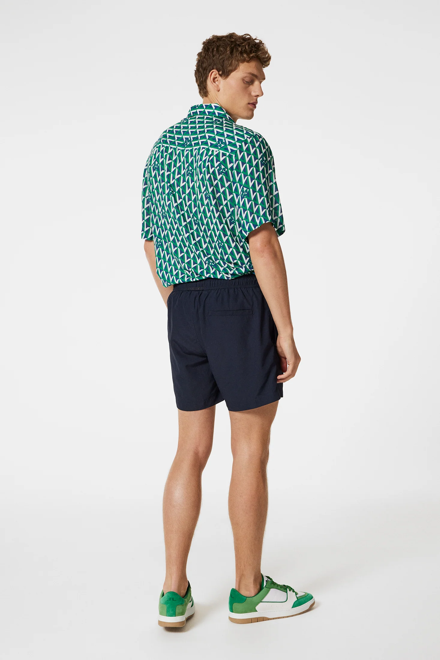 Banks Solid Swim Trunks / JL Navy - Image 3