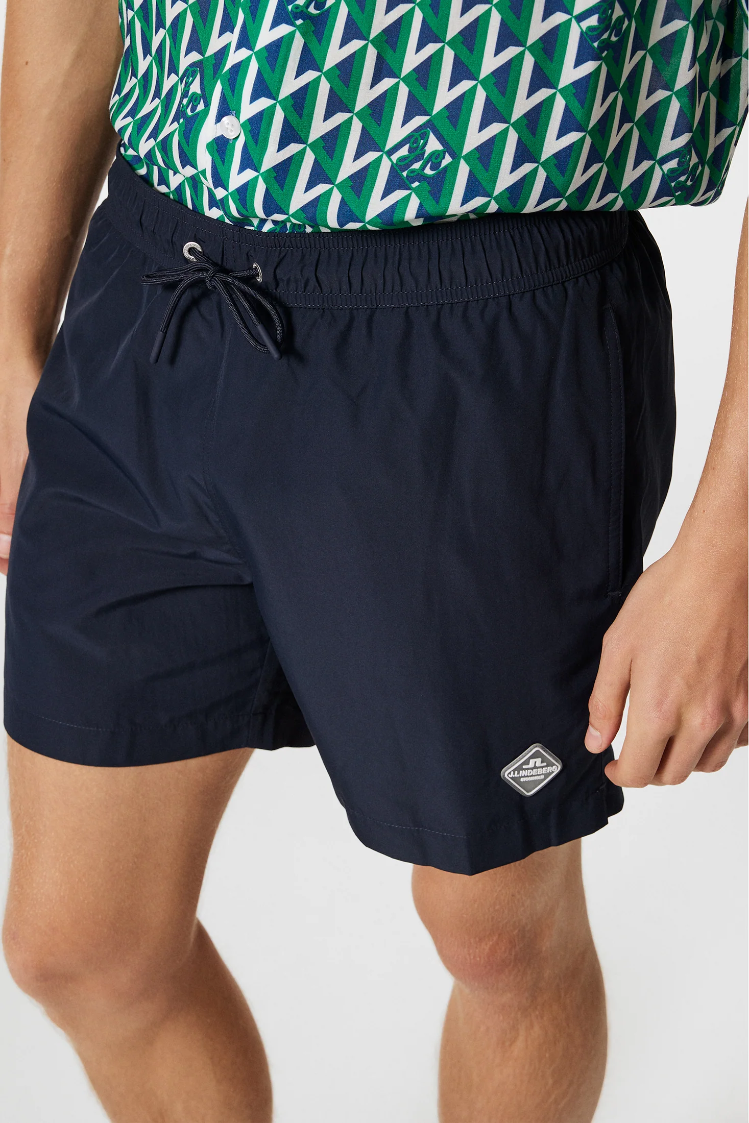 Banks Solid Swim Trunks / JL Navy - Image 5