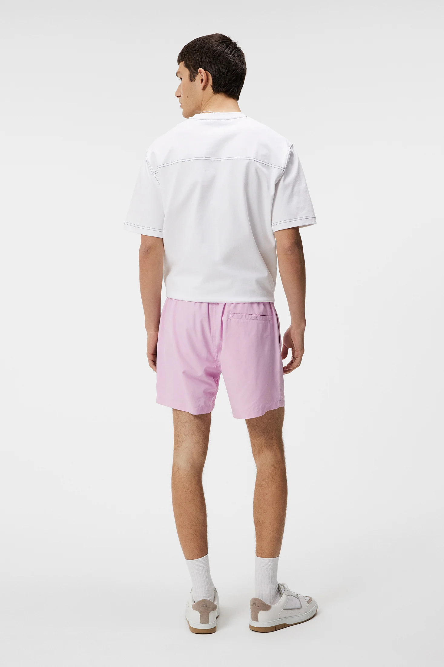 Banks Solid Swim Trunks / Pink Lavender - Image 3