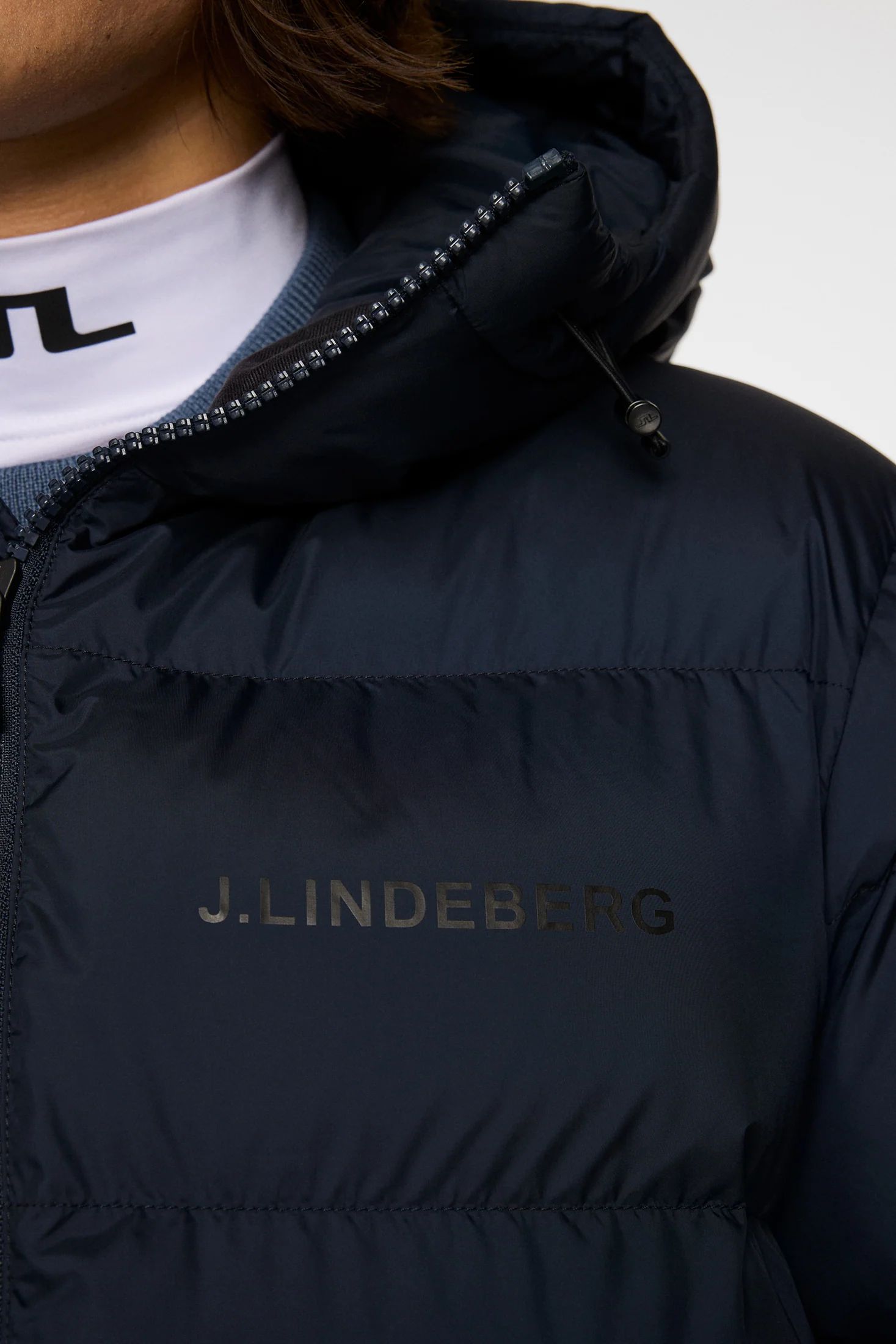 Barek Padded Jacket / JL Navy - Image 6