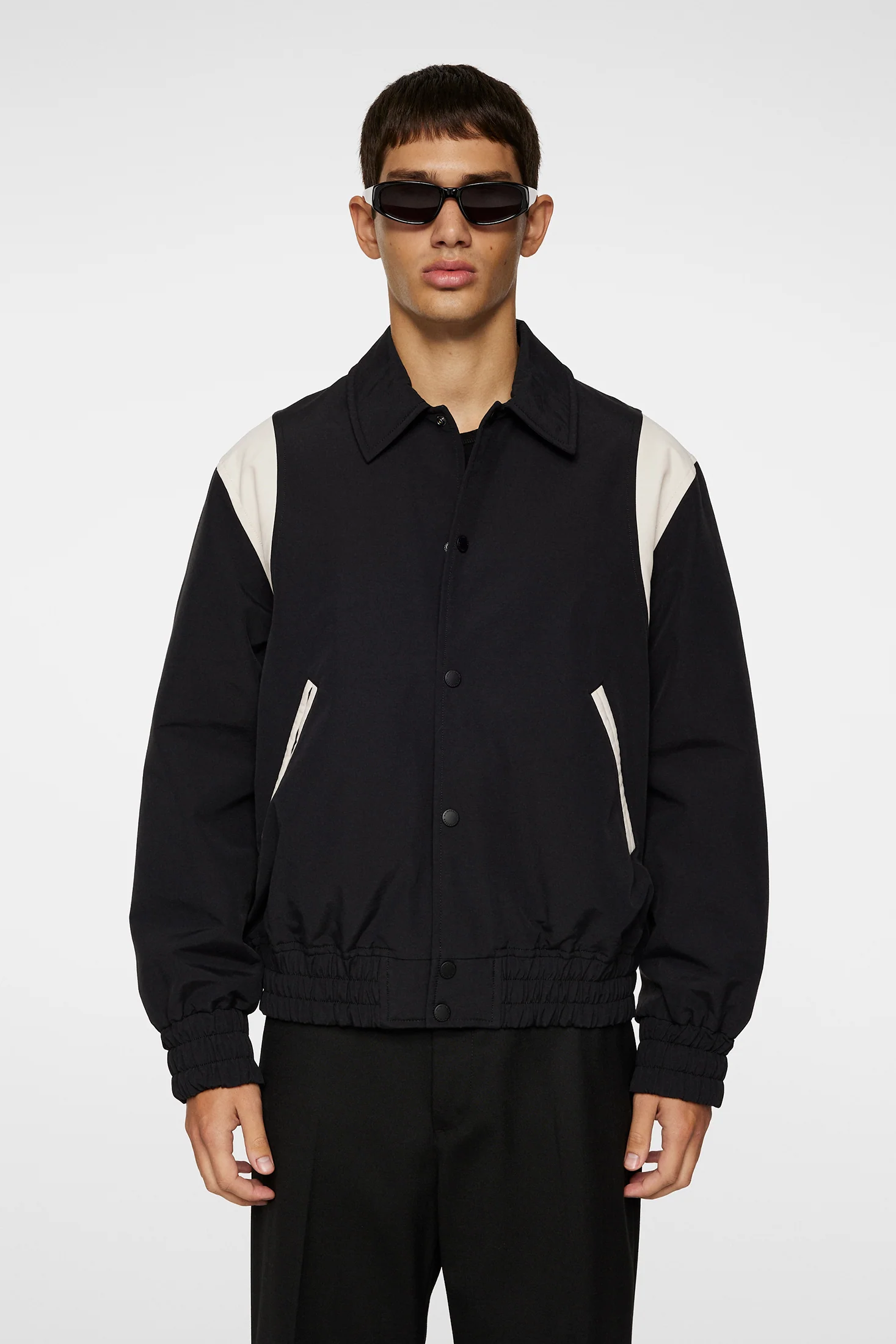 Baze 2L Baseball Jacket / Black - Image 3