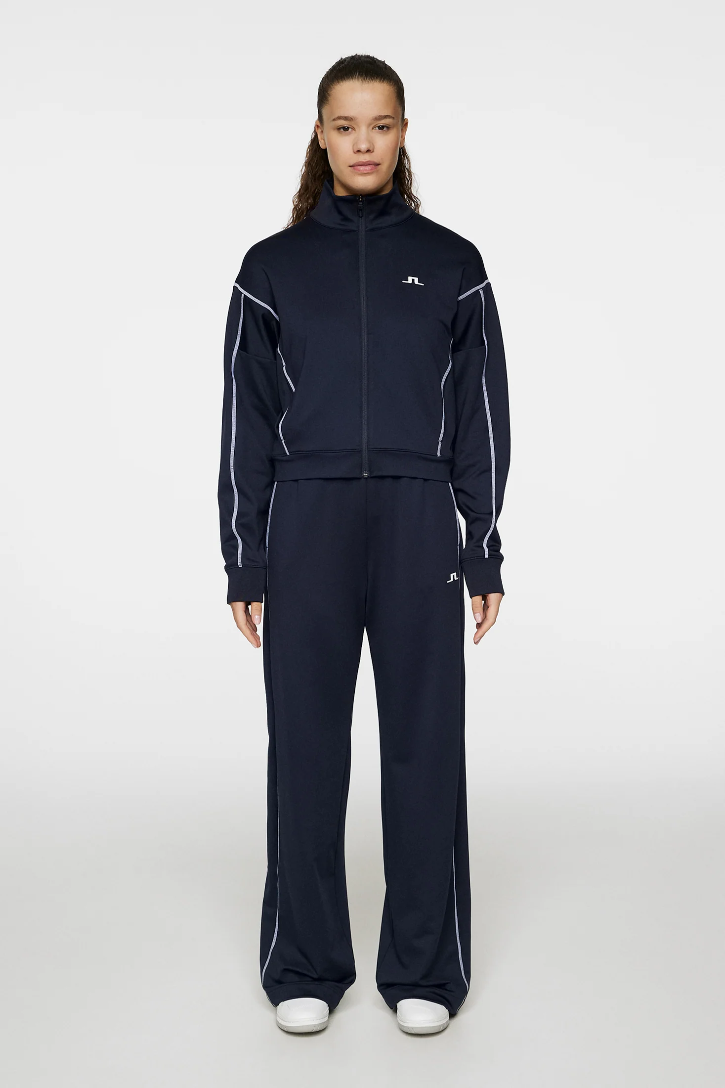 Belinda Track Jacket / JL Navy - Image 4