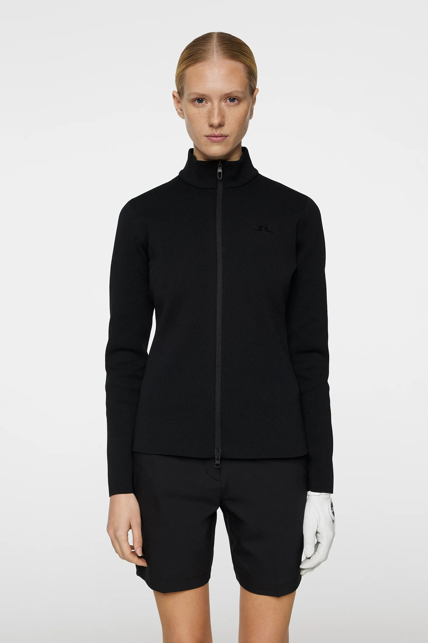 Bell Tech Knit Zip Sweater / Black - Image 3