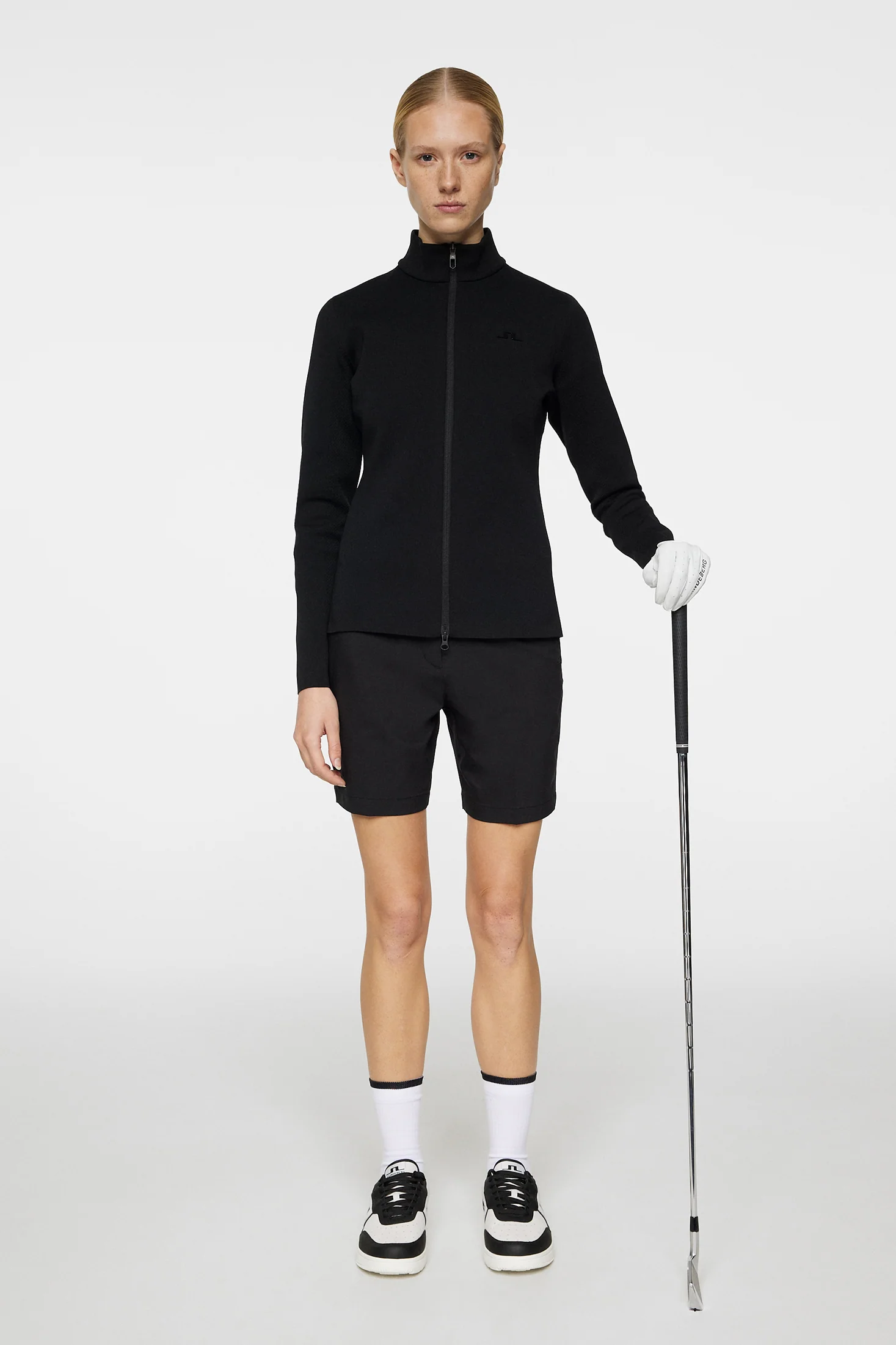 Bell Tech Knit Zip Sweater / Black - Image 5