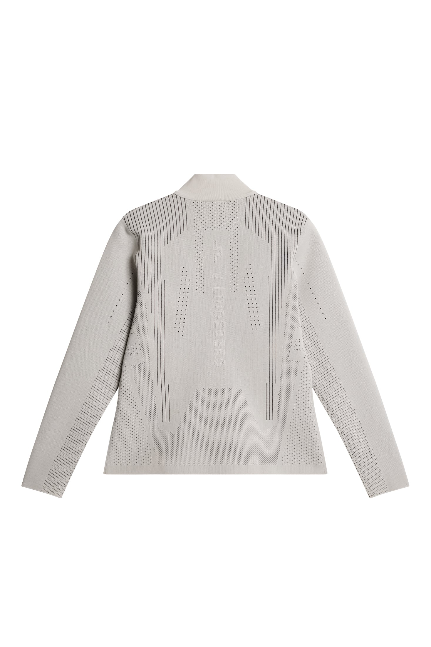Bell Tech Knit Zip Sweater / Moonbeam - Image 2