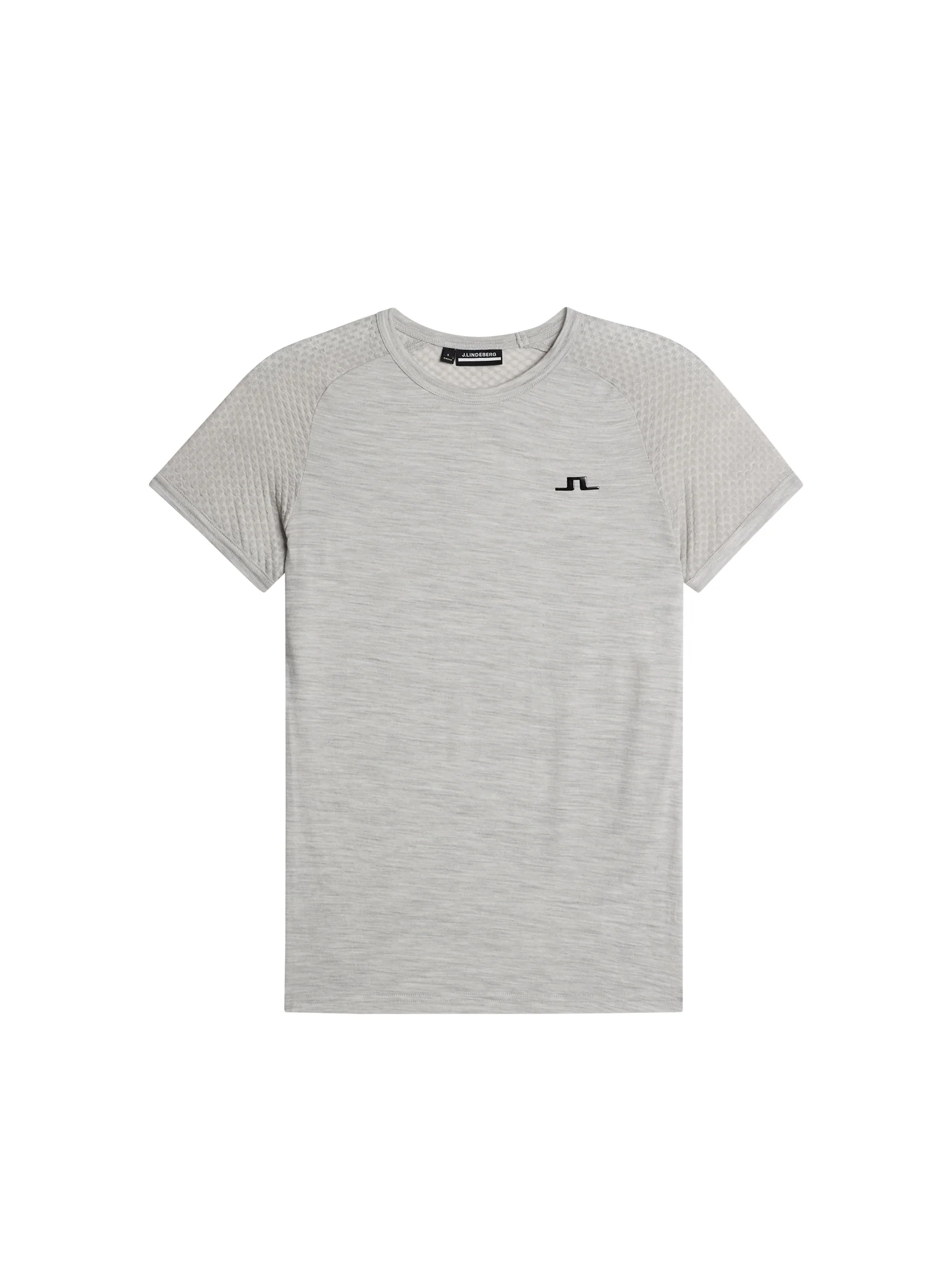 Bella Wool T-shirt / Light Grey Melange