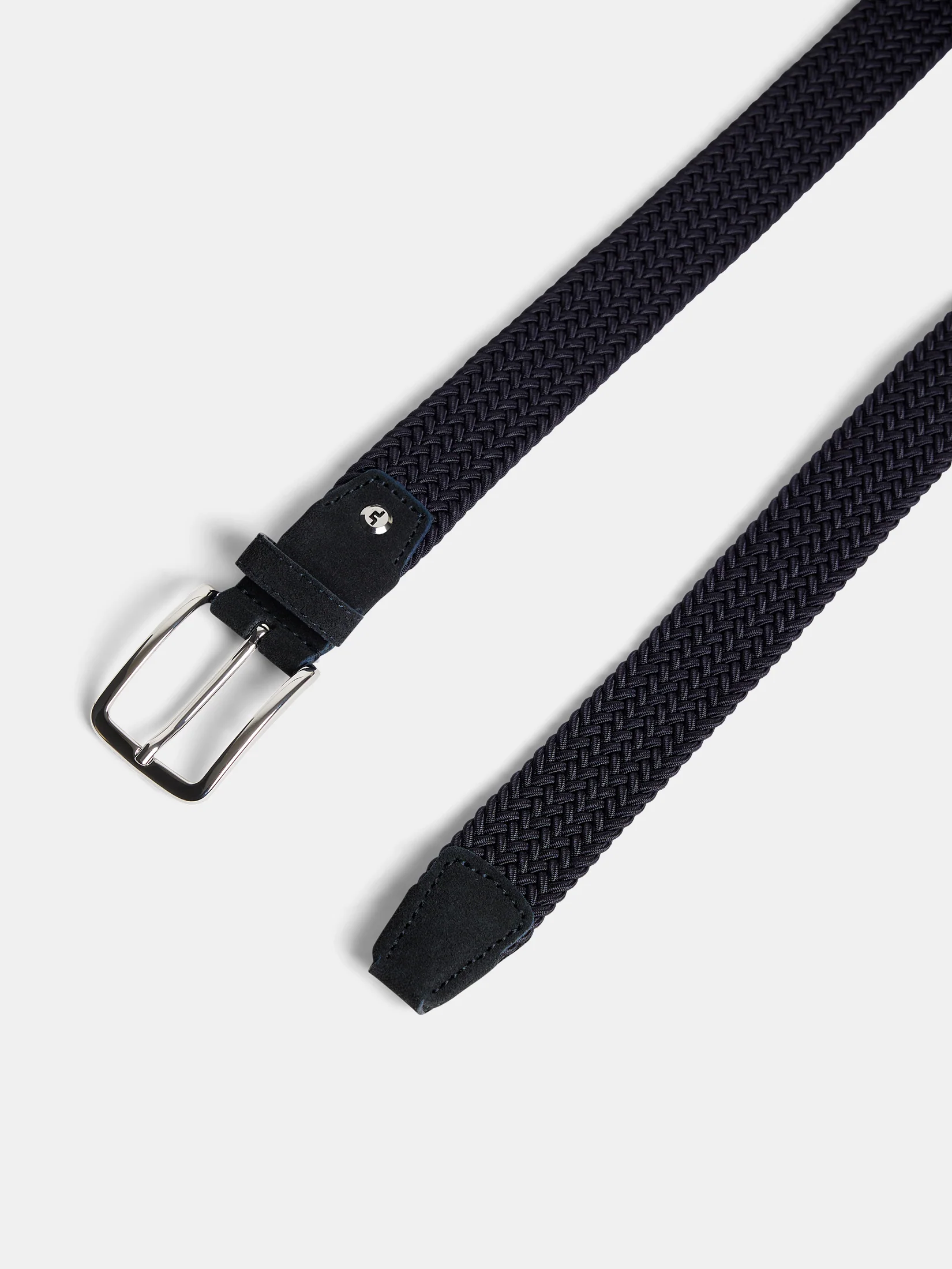 Ben Braided Elastic Belt / JL Navy - Image 2