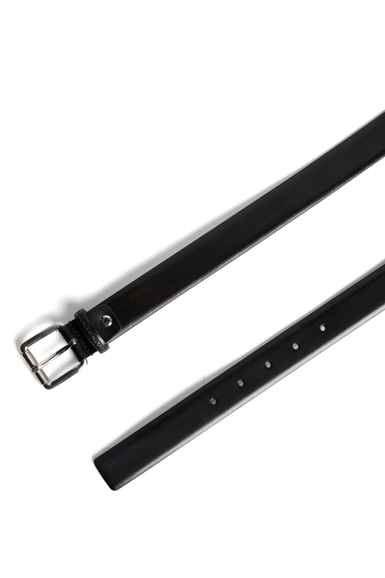 Bill Leather Belt / Black - Image 3
