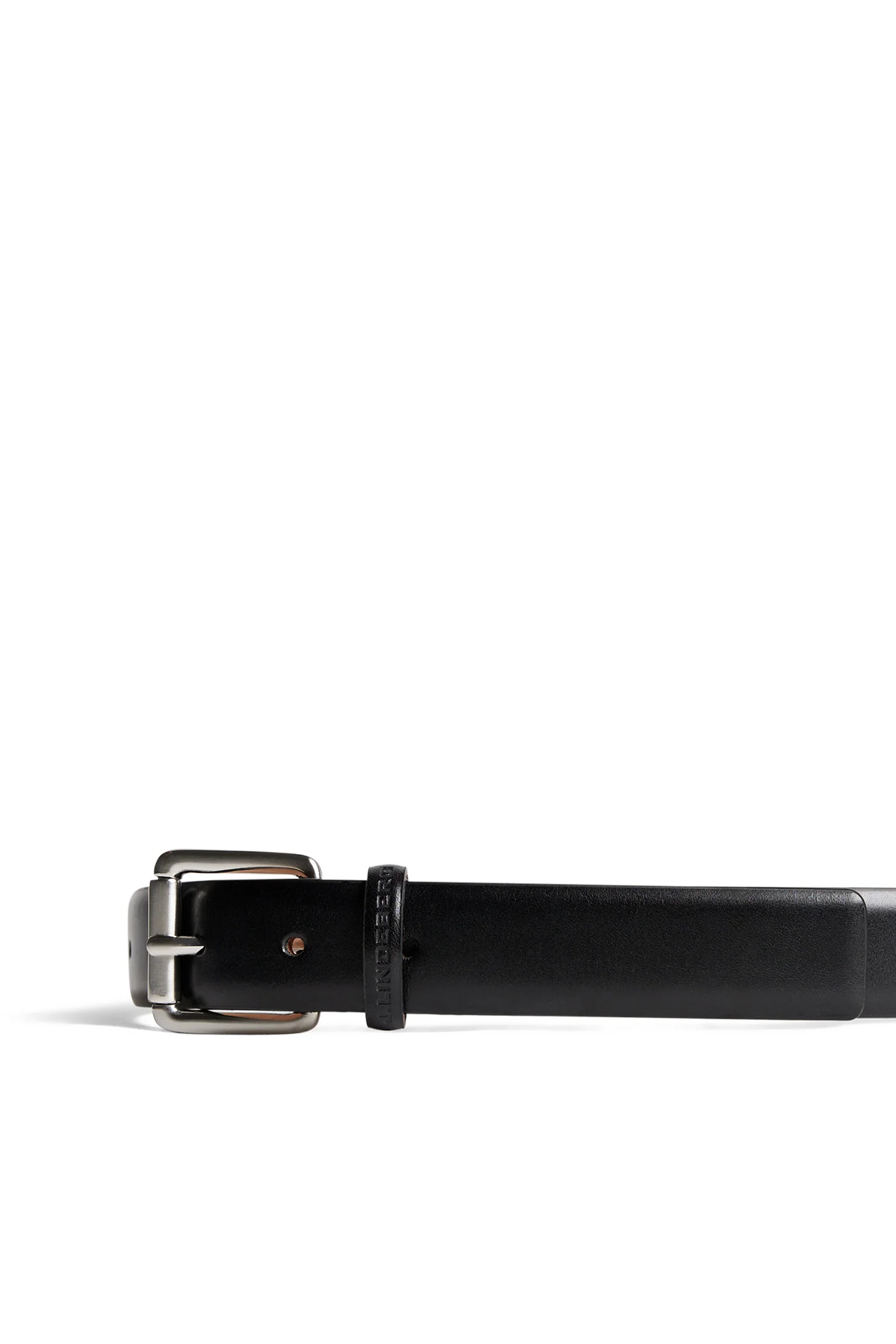 Bill Leather Belt / Black - Image 4