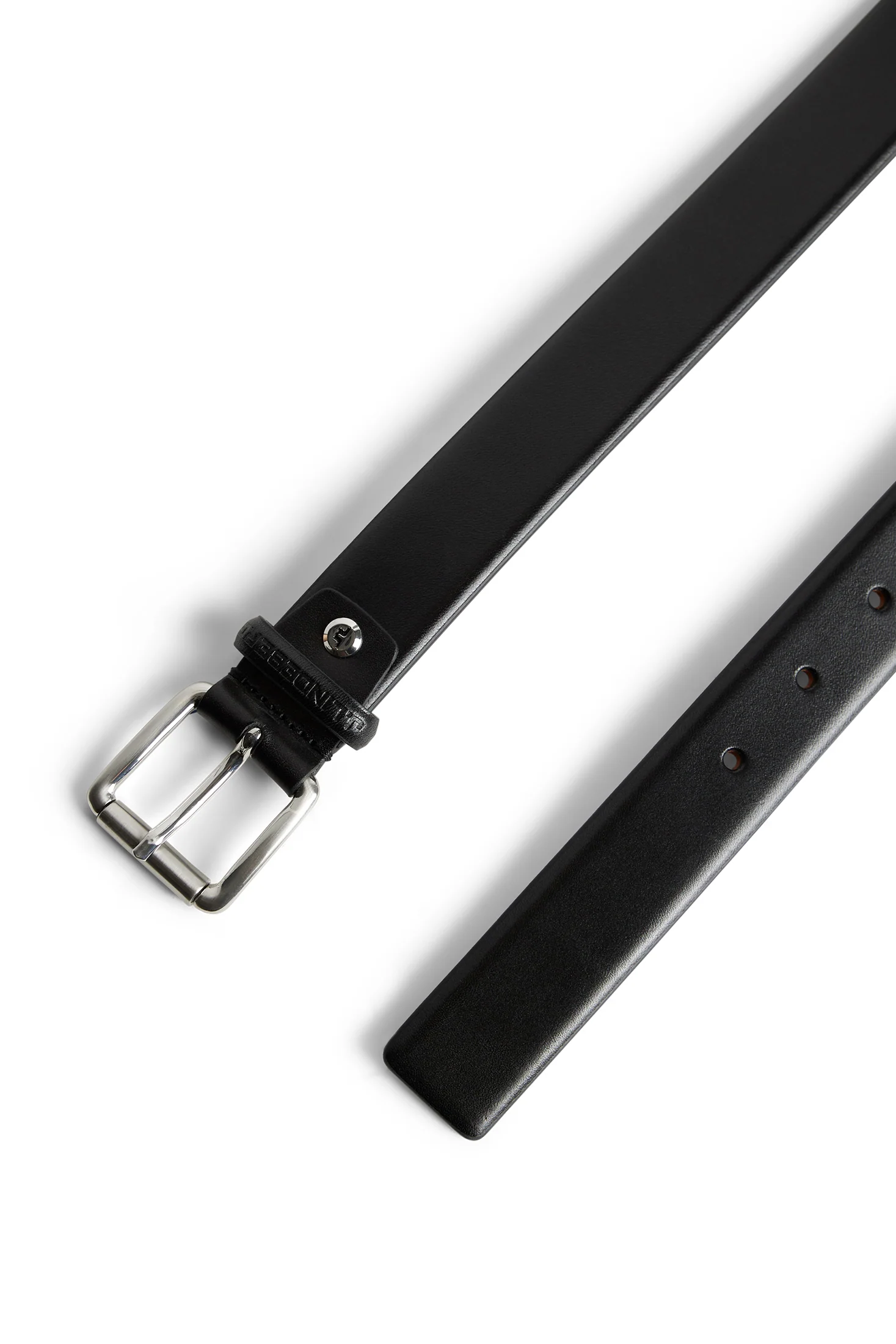 Bill Leather Belt / Black - Image 2