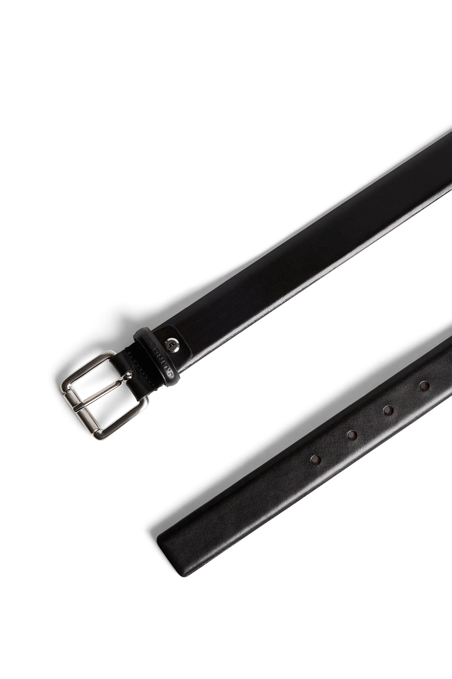 Bill Leather Belt / Black - Image 2