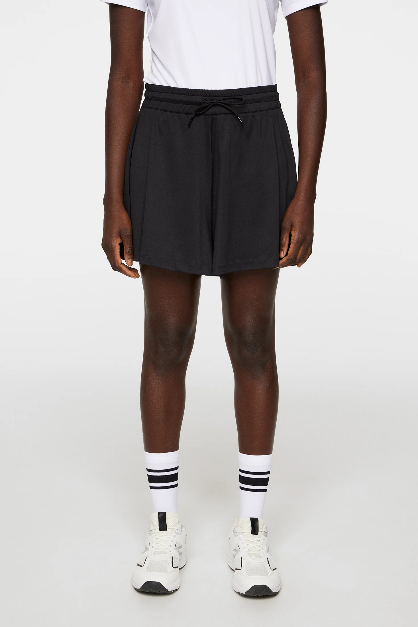 Billie Wide Jersey Shorts / Black - Image 3