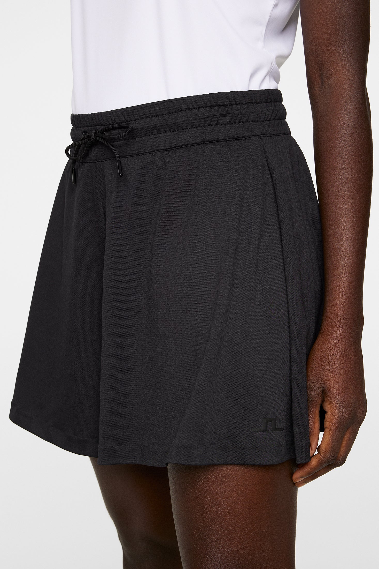 Billie Wide Jersey Shorts / Black - Image 6