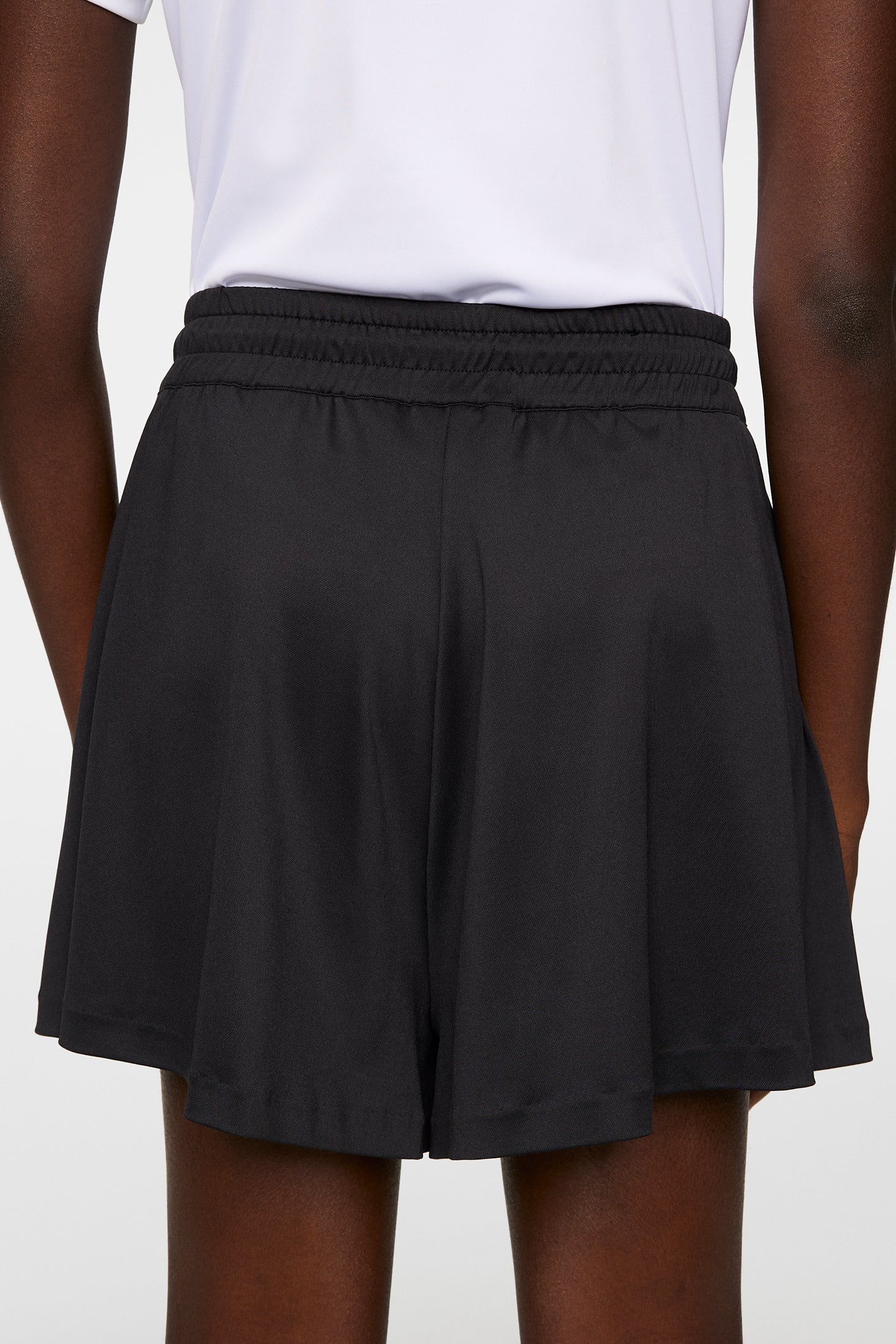 Billie Wide Jersey Shorts / Black - Image 7