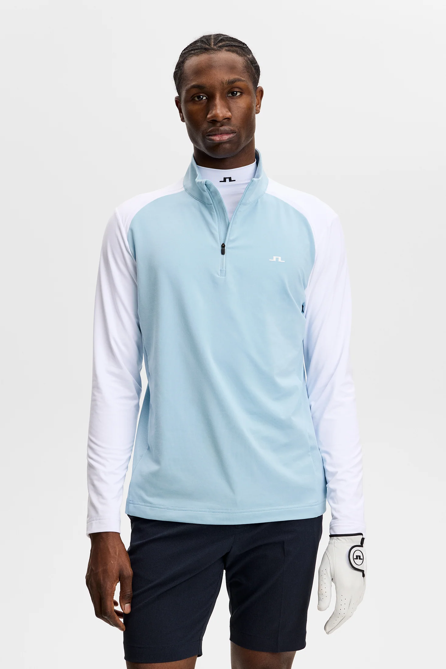 Blake Zip Mid Layer / Forget-Me-Not - Image 2