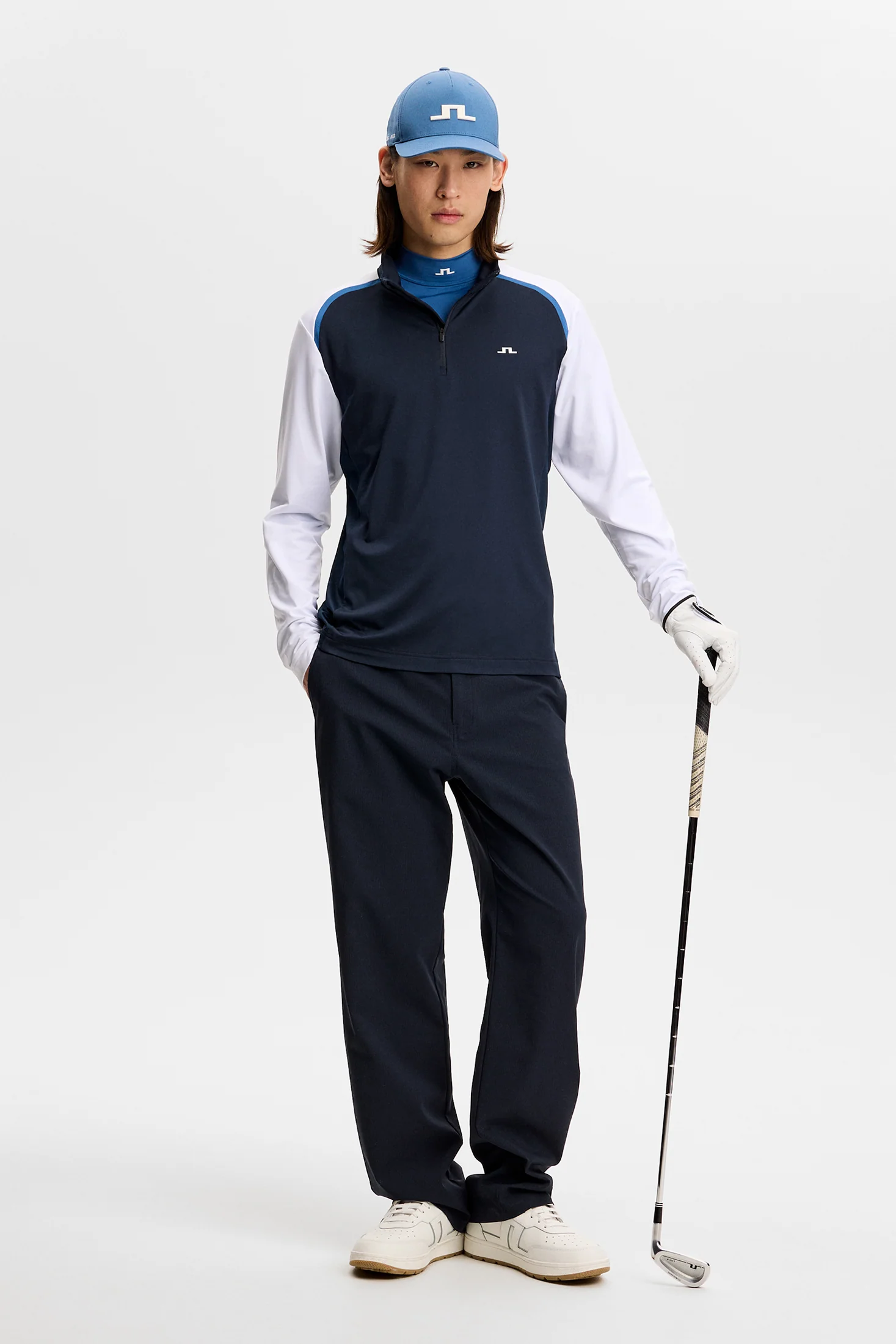 Blake Zip Mid Layer / JL Navy - Image 4