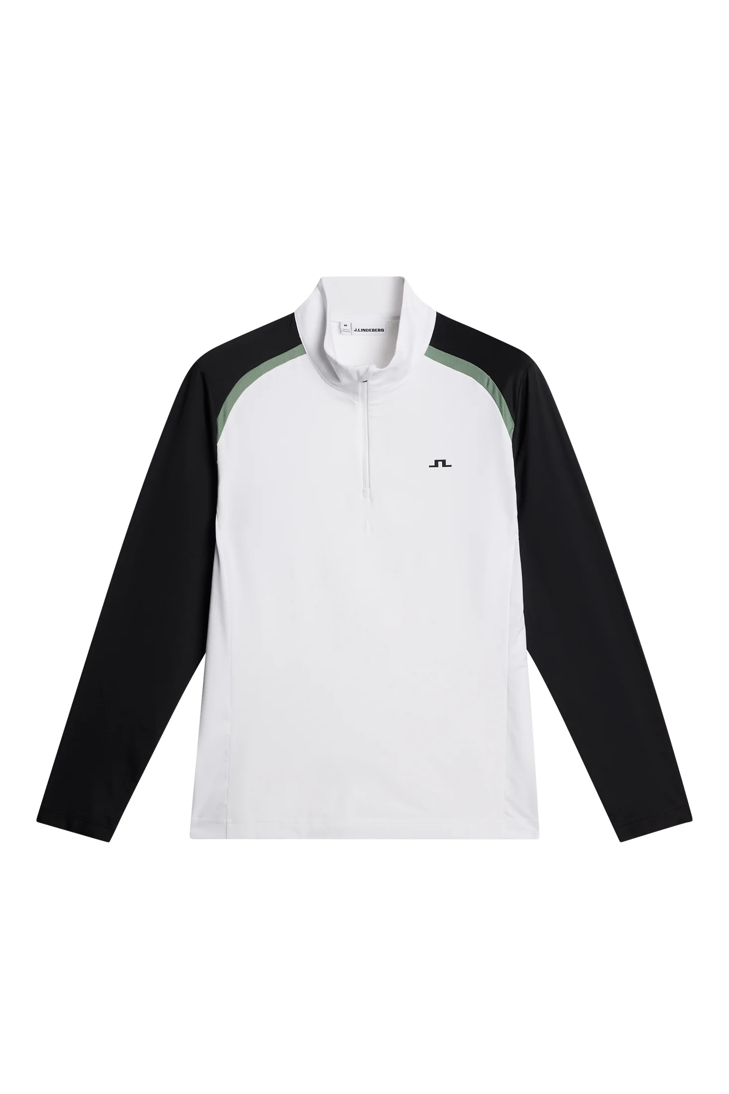 Blake Zip Mid Layer / White