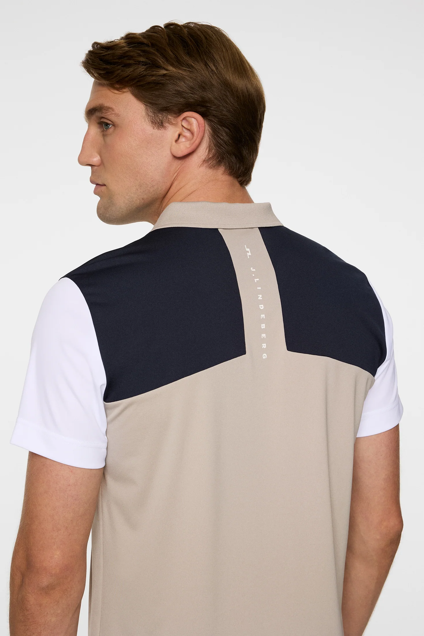 Block Polo / Oyster Brown - Image 6