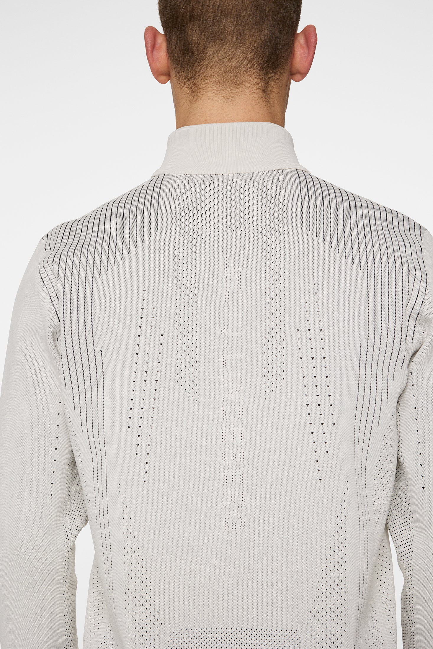 Bo Tech Knit Zip Sweater / Moonbeam - Image 6
