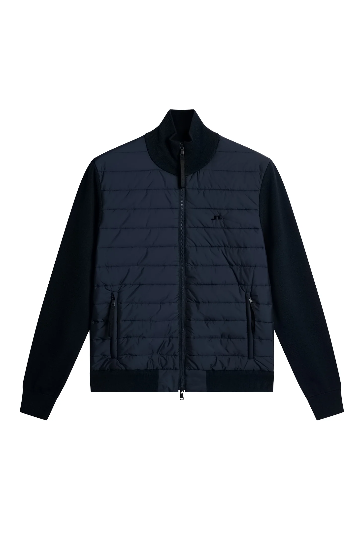 Bodie Knitted Hybrid Jacket / JL Navy