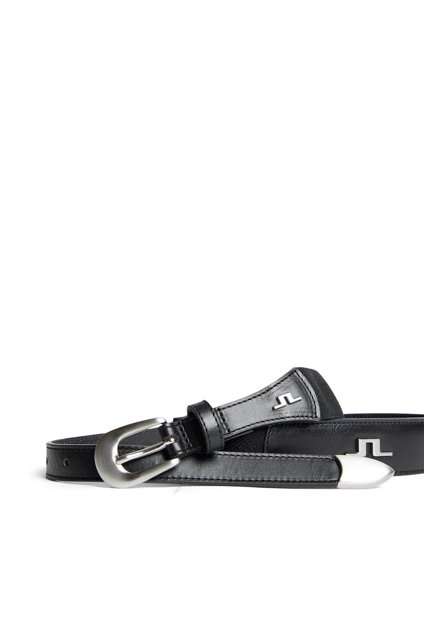 Boone Leather Belt / Black - Image 3